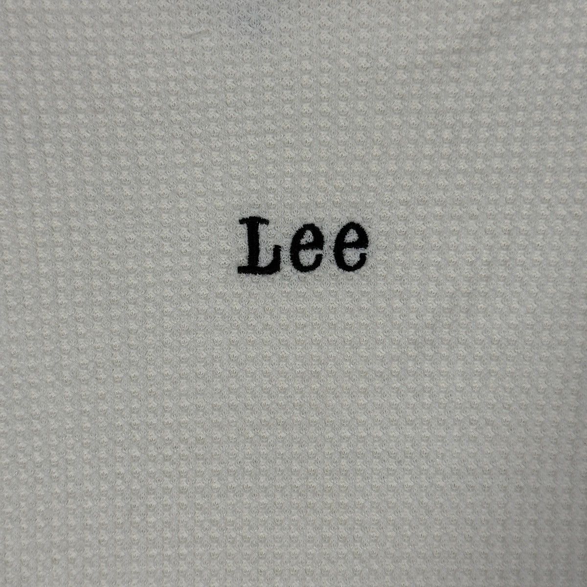 Lee Lee x Discoat Japan Waffle Knit Boxy Tee Women FREE 22x24 Size ONE SIZE - 2 Thumbnail