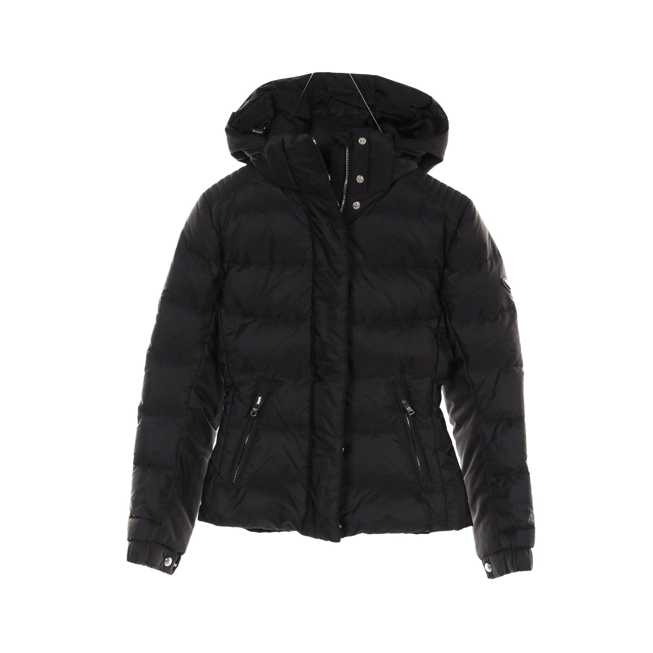 Prada × Vintage Archive y2k Prada sport black tab nylon hooded 