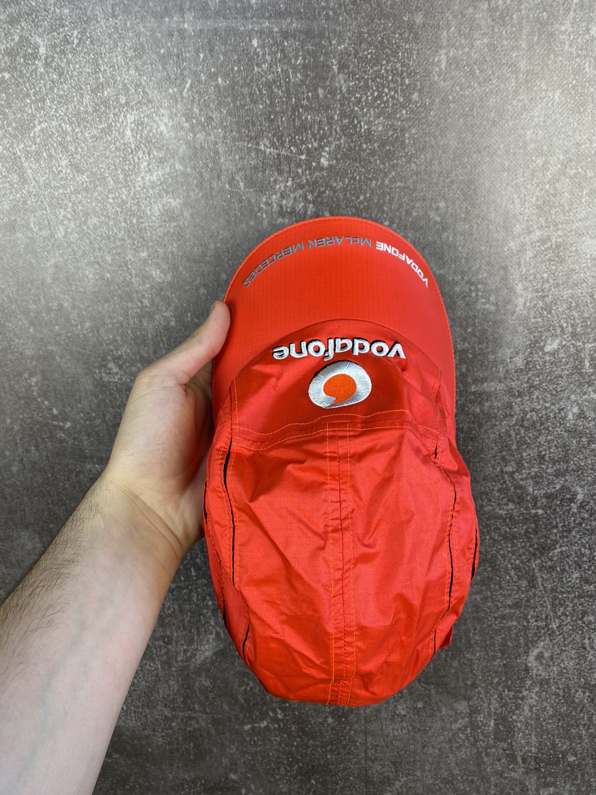Formula 1 × Vintage Vintage Vodafone McLaren Mercedes Hamiltonz Nylon Cap Hat Size ONE SIZE - 6 Thumbnail