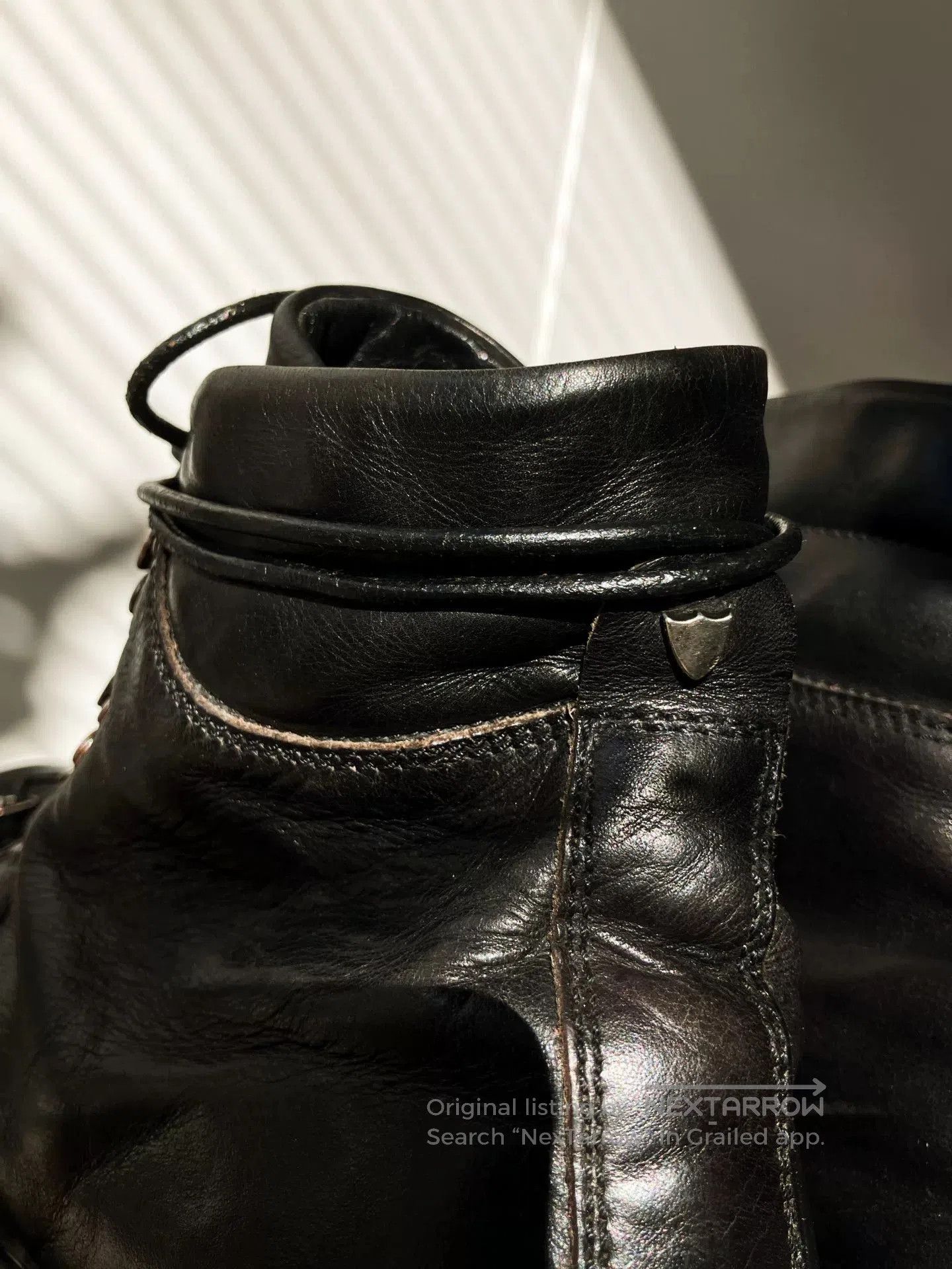 Viberg HTC Vibram Black Leather Boots Size 41. Size US 8 / EU 41 - 3 Thumbnail