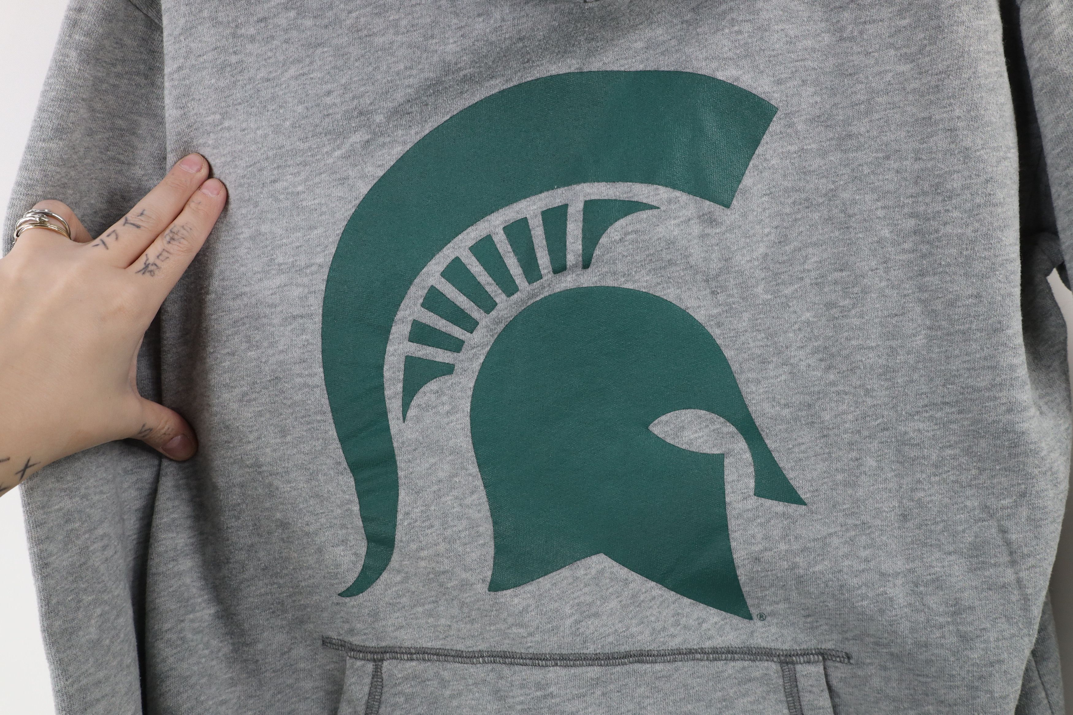 Pink × Vintage Pink Victorias Secret Michigan State University Hoodie Size L / US 10 / IT 46 - 7 Thumbnail