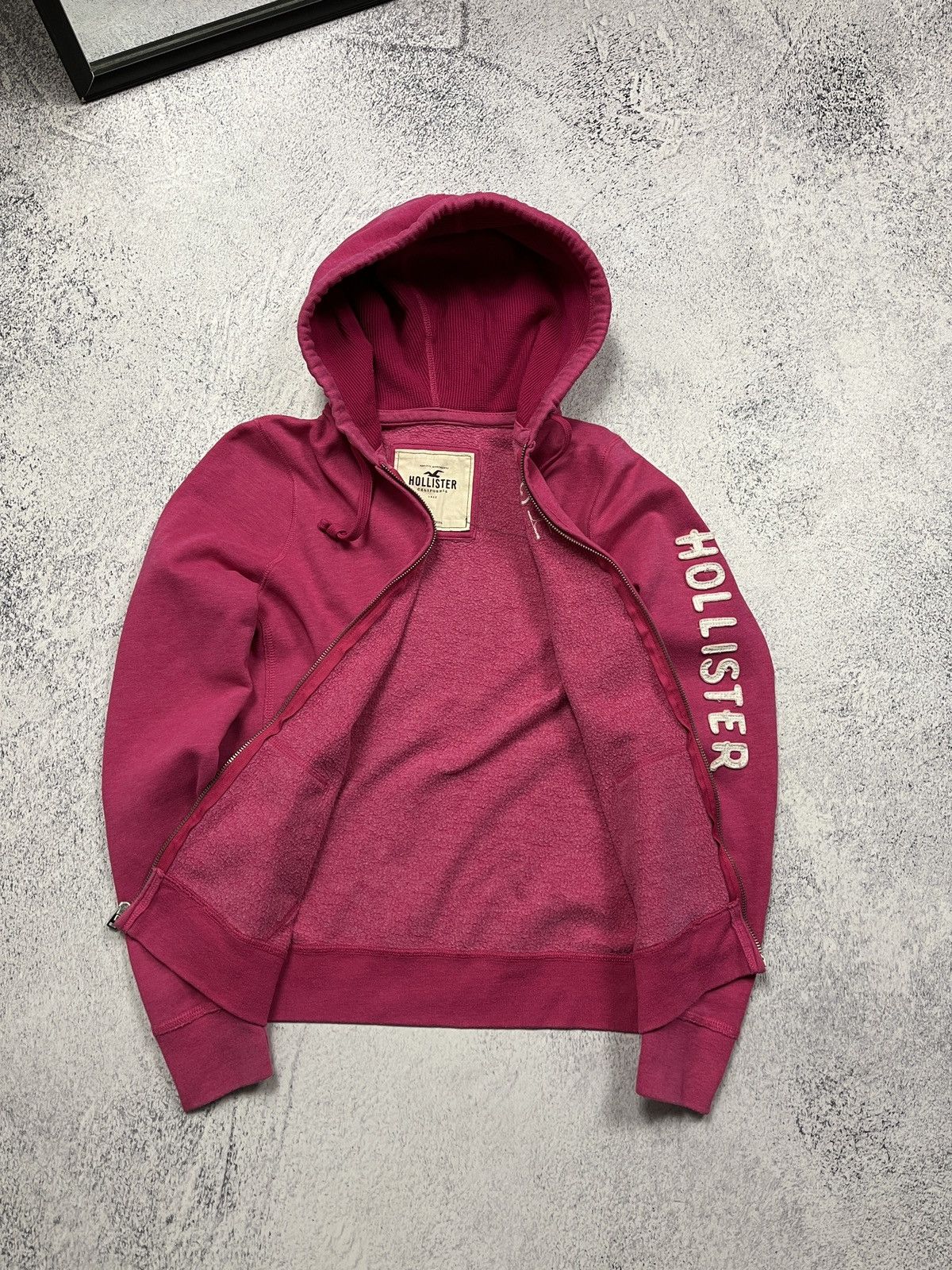 Hollister Y2K Holister Zip Hoodie Jacket Japanese Style Avant Garde Size L / US 10 / IT 46 - 9 Thumbnail