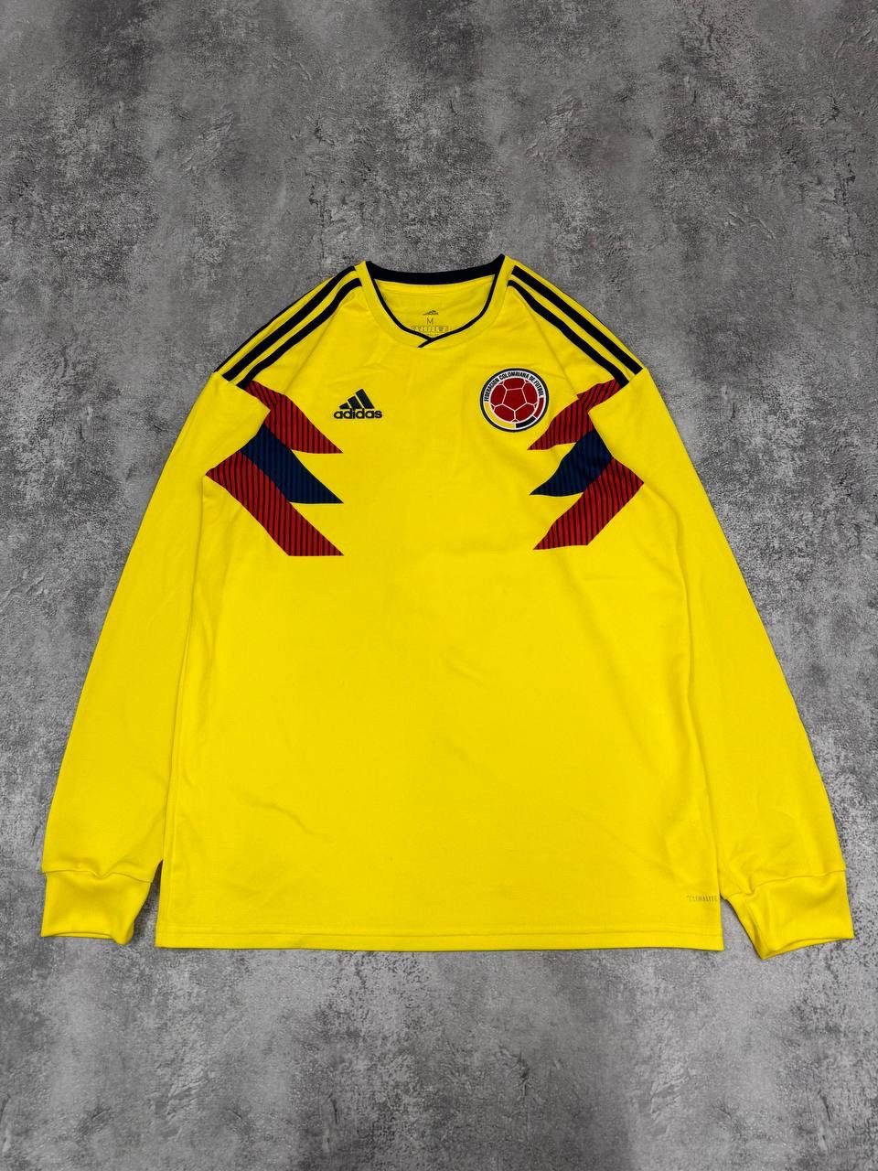 Adidas Adidas Colombia Home Jersey 2018-2019 Long Sleeve Yellow Size US M / EU 48-50 / 2 - 1 Thumbnail