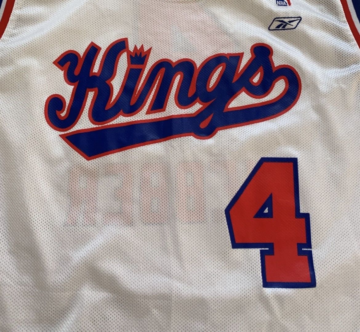 Reebok Y2K Reebok 2002-05 NBA Chris Webber Kings White Jersey XL Size US XL / EU 56 / 4 - 4 Thumbnail