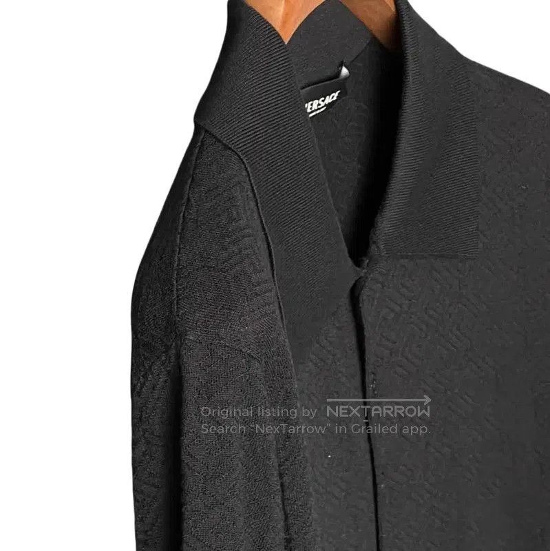 Versace Versace Black Silk Logo Polo Shirt . Size US XS / EU 42 / 0 - 5 Thumbnail