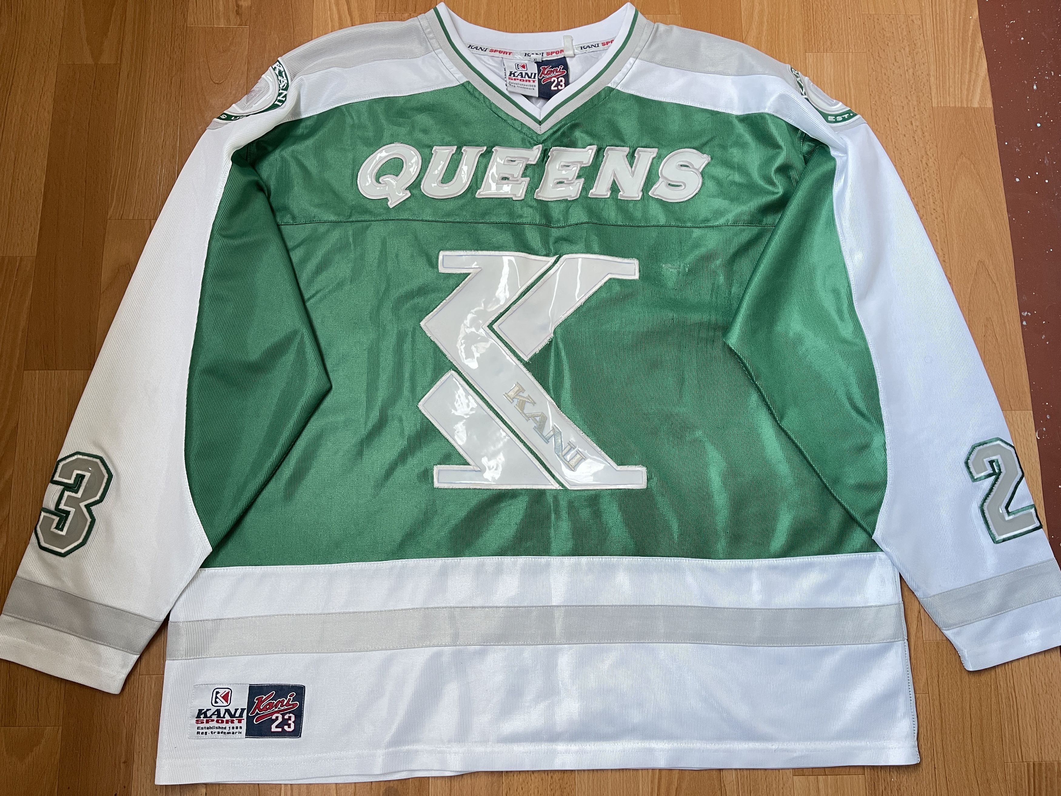 Karl Kani Karl Kani jersey Queens Brooklyn t-shirt vintage New York XL Size US XL / EU 56 / 4 - 3 Thumbnail