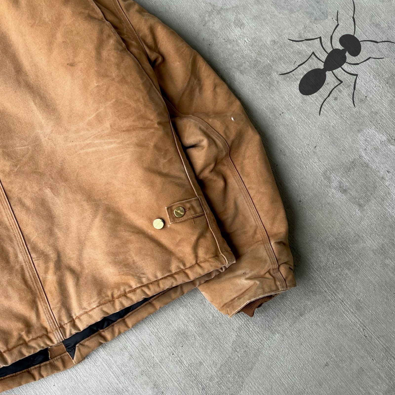 Carhartt × Vintage Carhartt J02 BRN brown work wear jacket Size US L / EU 52-54 / 3 - 11 Thumbnail