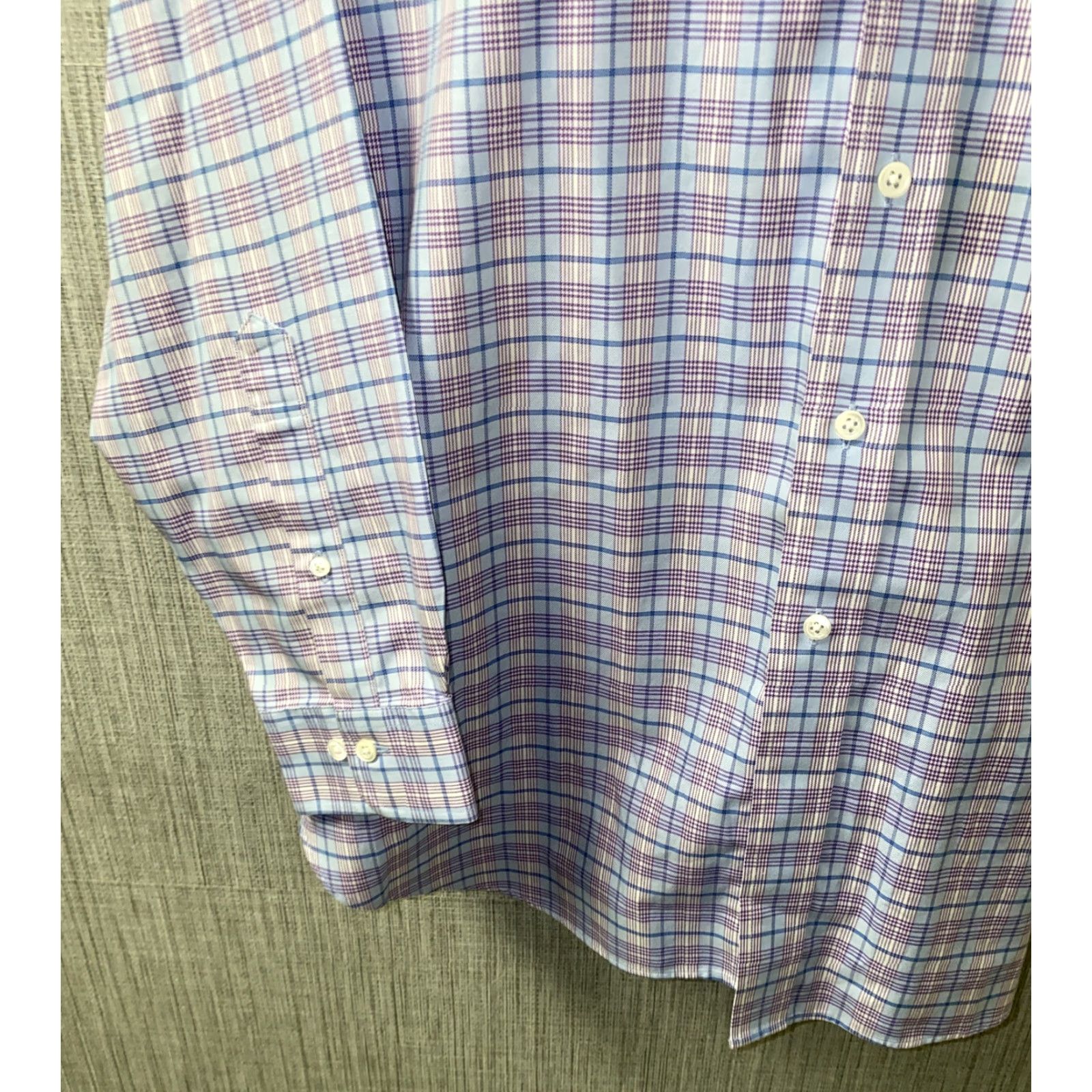 Brooks Brothers Brooks Brothers Shirt Mens Long Sleeve Plaid Button-Up L Multicolor Colorful Non Iron Cotton Button Front Regular Size L Size US L / EU 52-54 / 3 - 4 Thumbnail