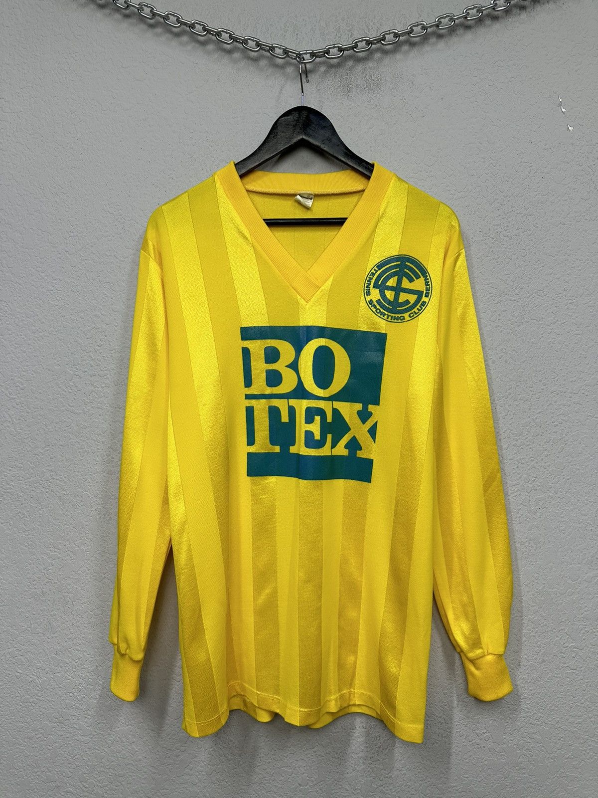 Adidas Vintage Adidas West Germany Tennis Bern 80s Jersey Long Size US L / EU 52-54 / 3 - 1 Thumbnail