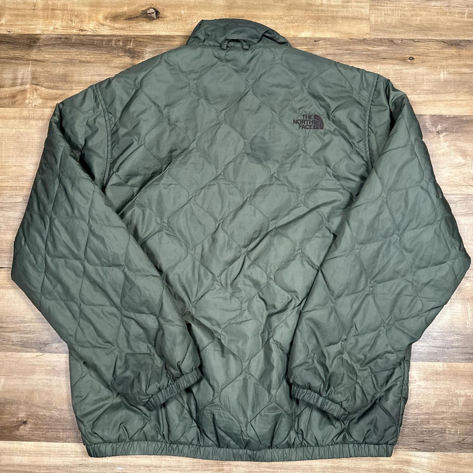 The North Face The North Face military green micro puffer jacket Mens Large Size US L / EU 52-54 / 3 - 7 Thumbnail