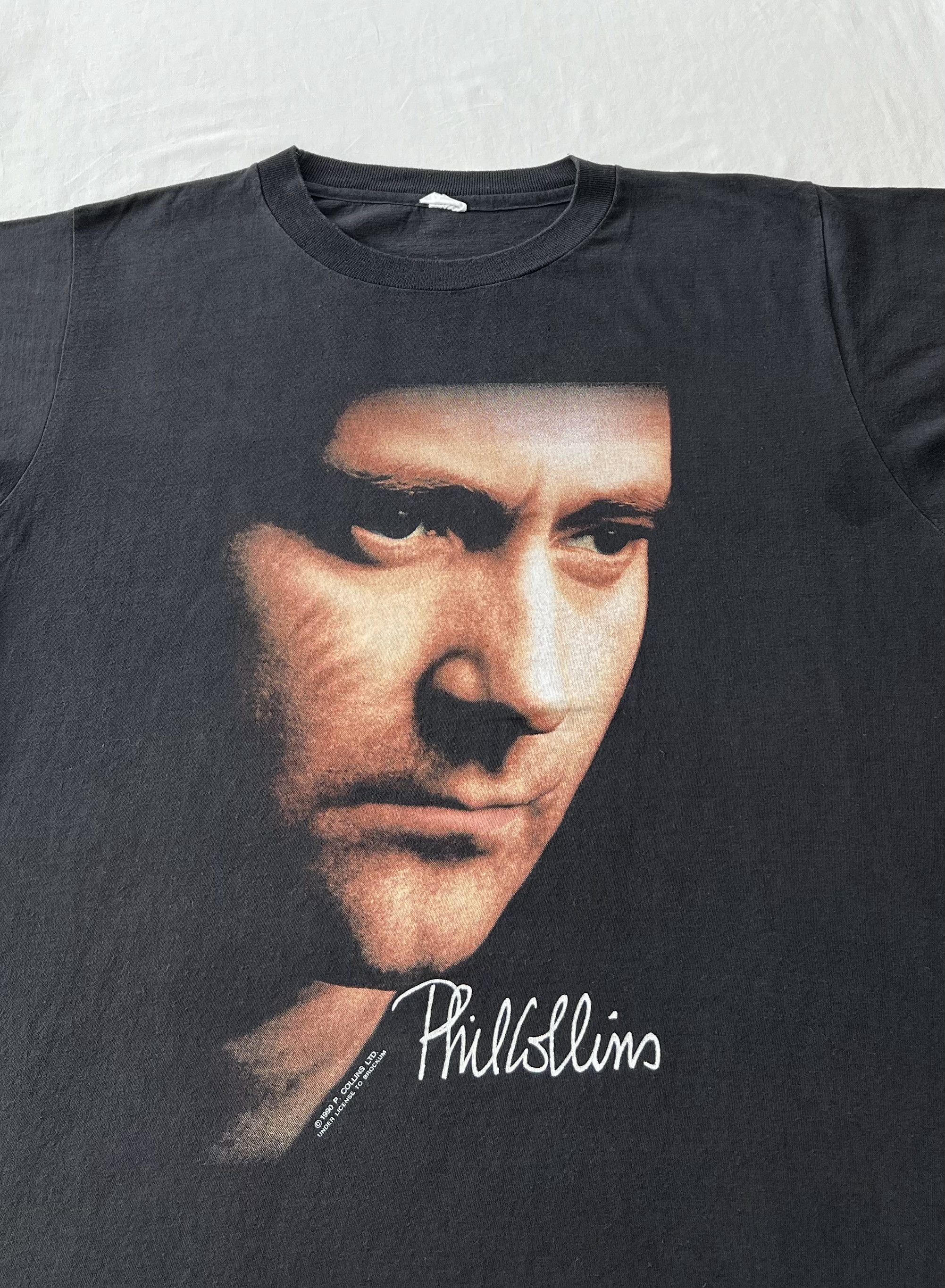 Band Tees Vintage 1990 Phil Collins But Seriously World Tour T-shirt Size US L / EU 52-54 / 3 - 3 Thumbnail