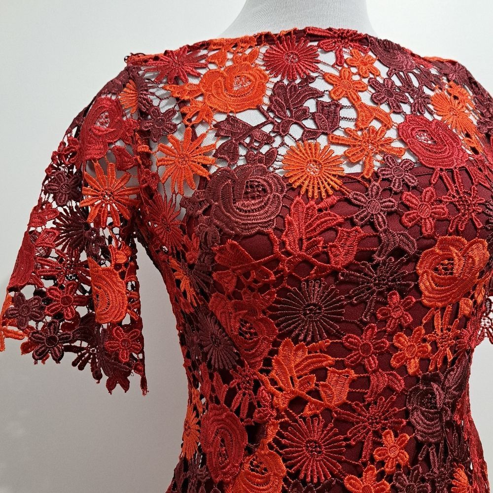 Anthropologie Anthropologie Eva Franco Brigitte Floral Lace Embroidered Cr Size XS / US 0-2 / IT 36-38 - 12 Thumbnail