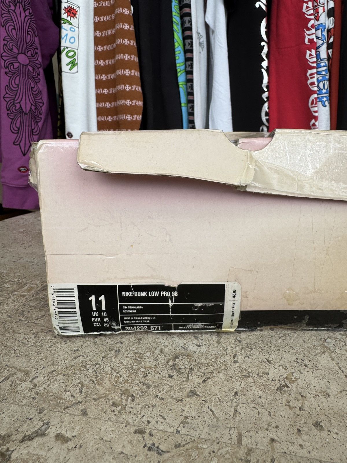 Nike SB Nike SB Dunk Low Stussy Cherry Size US 11 / EU 44 - 18 Thumbnail