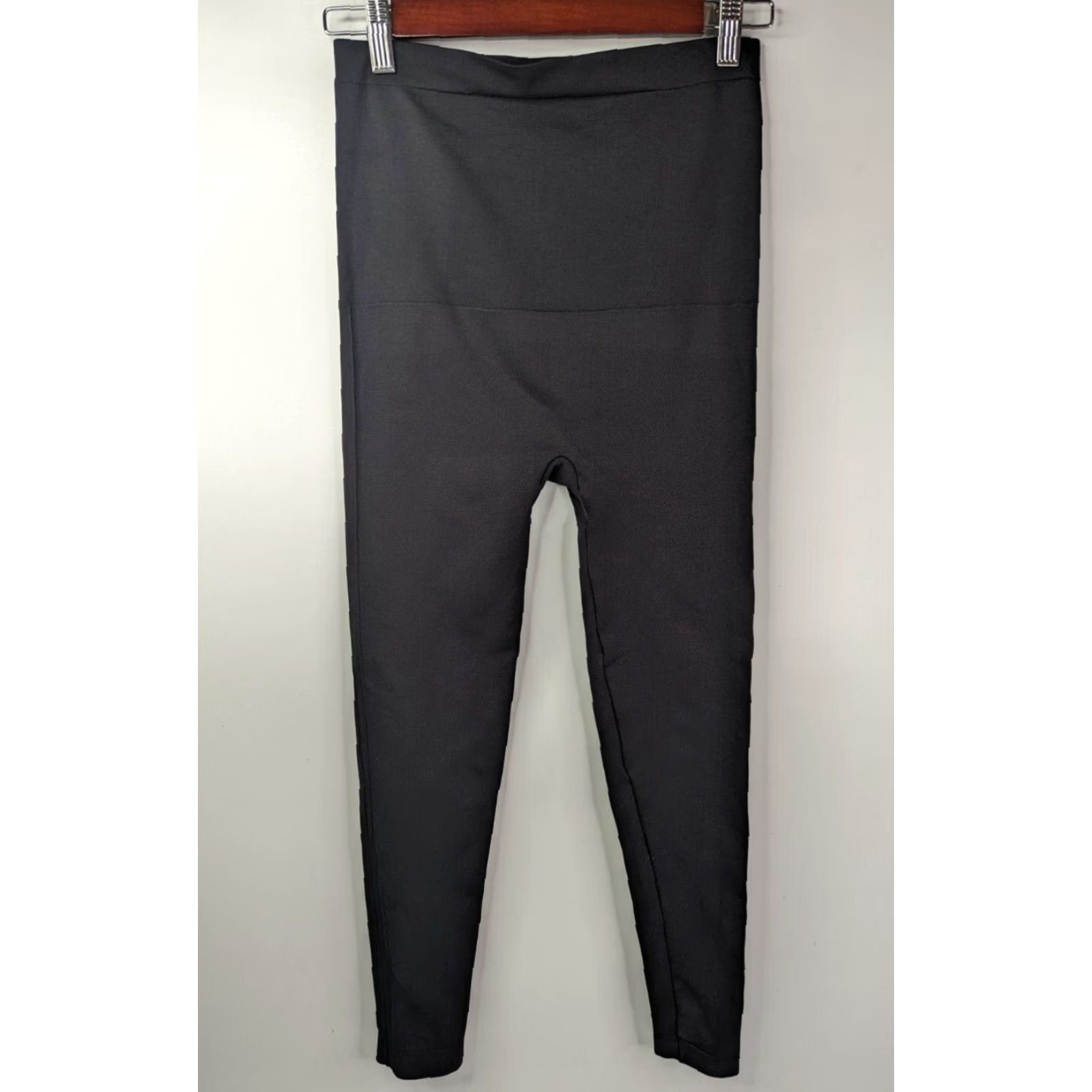 Spanx Spanx Leggings Slimming High Rise Black Nylon Blend Size M Women's Size 32" / US 10 / IT 46 - 4 Thumbnail