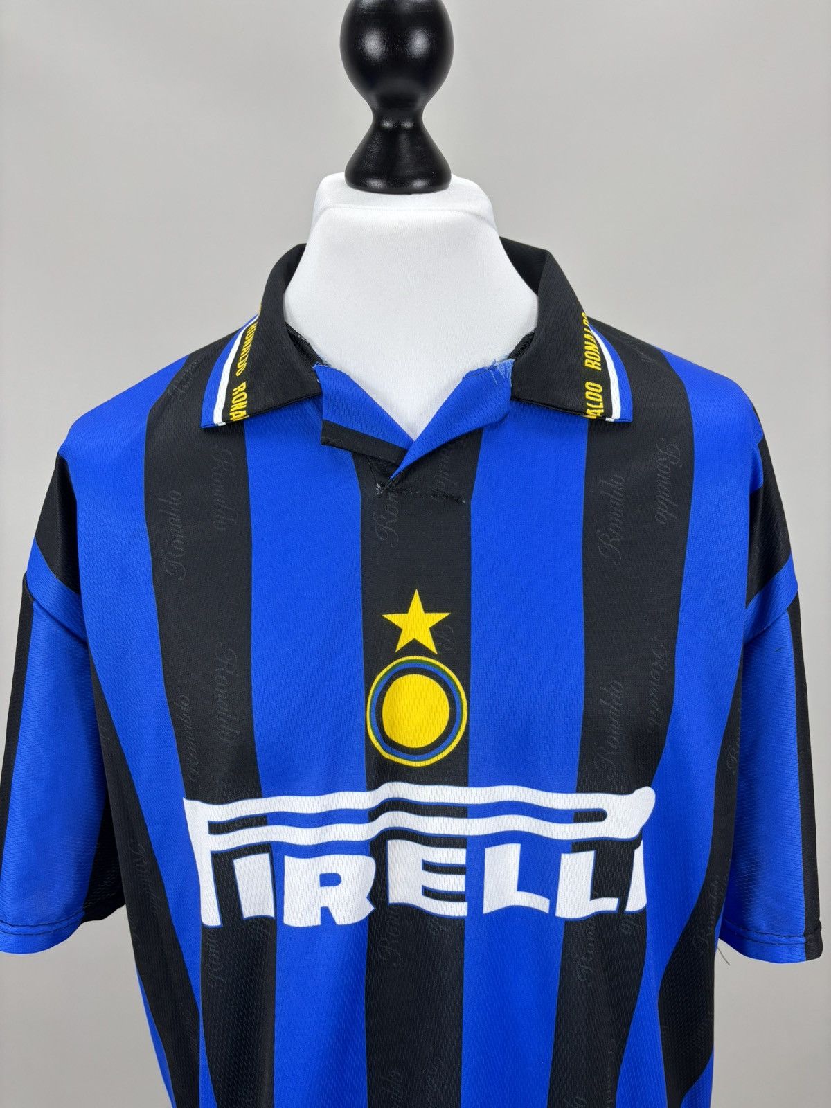 Other Mens t shirt Inter Milan Ronaldo Size L Color Blue Size US L / EU 52-54 / 3 - 3 Thumbnail