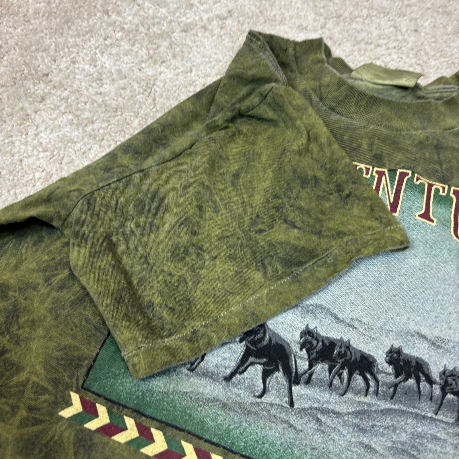 Vintage Vintage 90s Adventure Alaska Dog Sled Shirt Men's Large Size US L / EU 52-54 / 3 - 9 Thumbnail