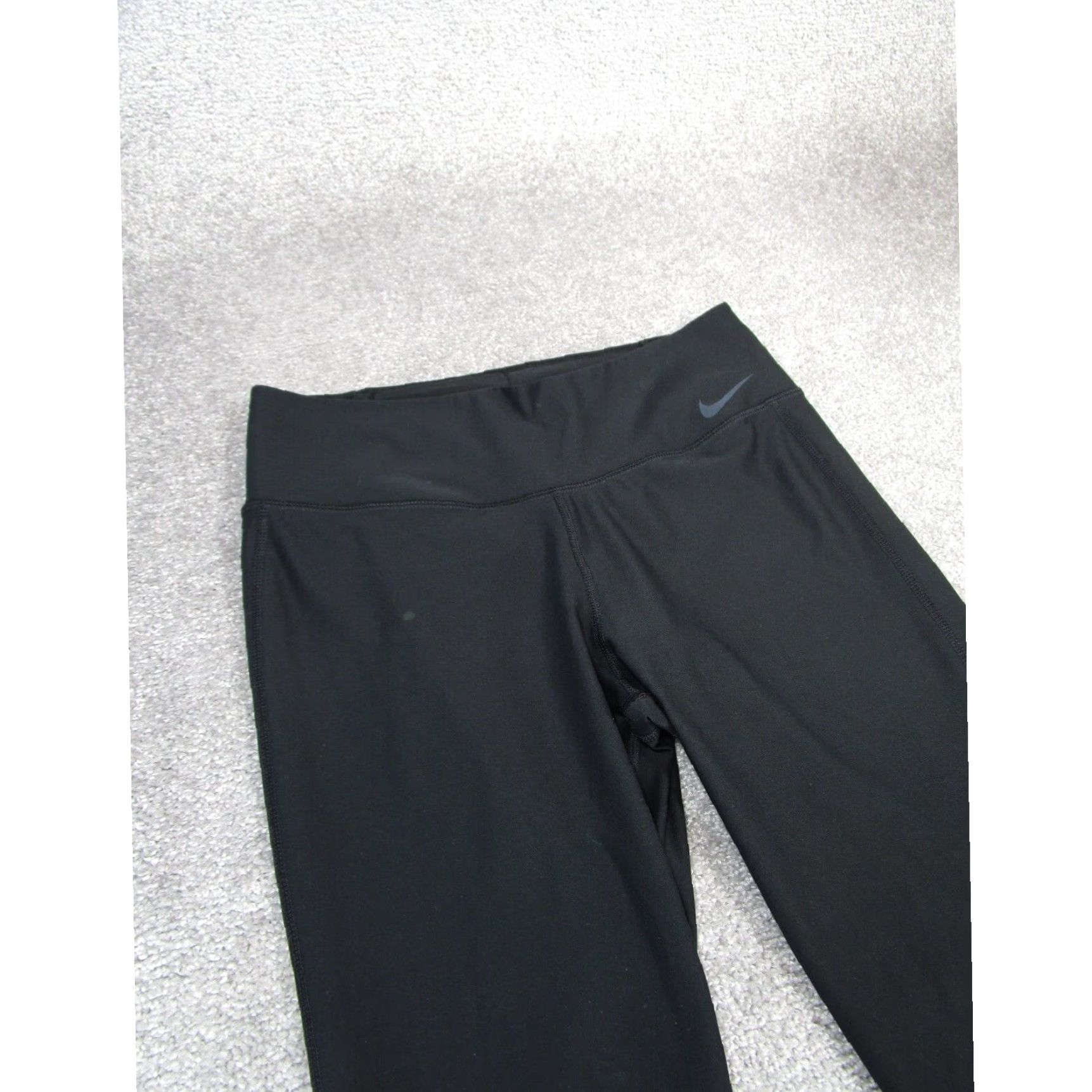 Nike Nike Leggings Womens Medium Extra Large XL Dri Fit Black Compression Crop Training Size 32" / US 10 / IT 46 - 3 Thumbnail
