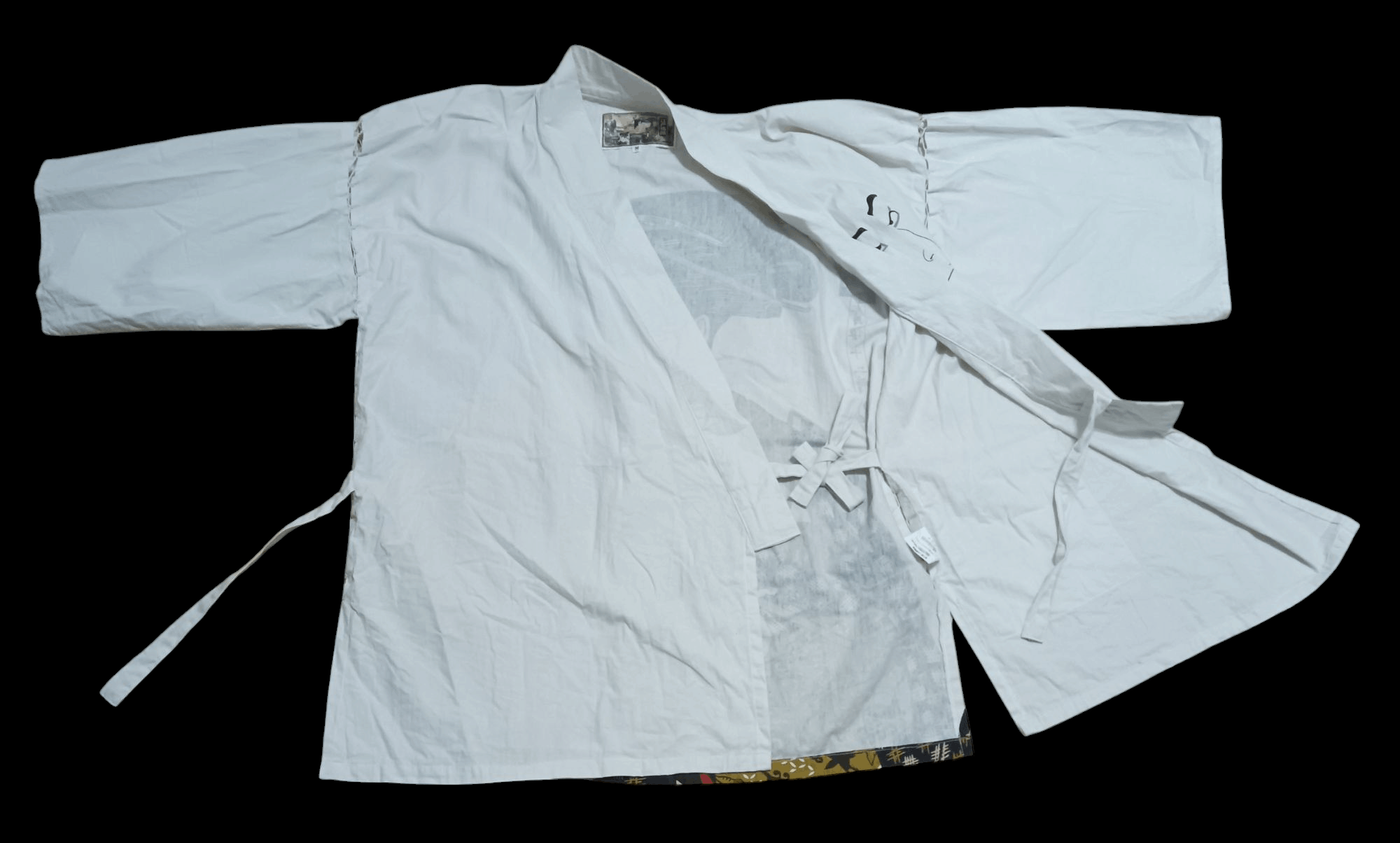 Japanese Brand EDO ATMOSPHERE BONDAGE GEISHA LIGHT KIMONO Size US M / EU 48-50 / 2 - 2 Thumbnail