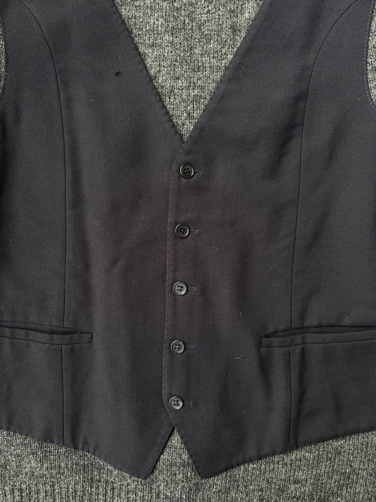 Maison Margiela Maison Martin Margiela AW04 Artisanal Docked Vest Sweater Size US L / EU 52-54 / 3 - 2 Thumbnail