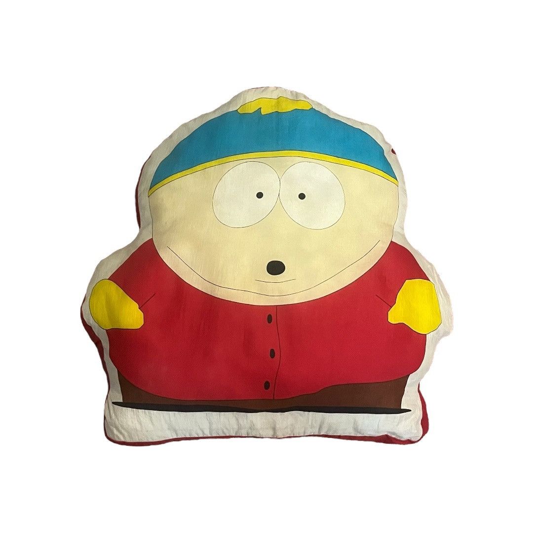 Vintage VINTAGE 1998 South Park Cartman Plush Display Pillow Size ONE SIZE - 1 Thumbnail