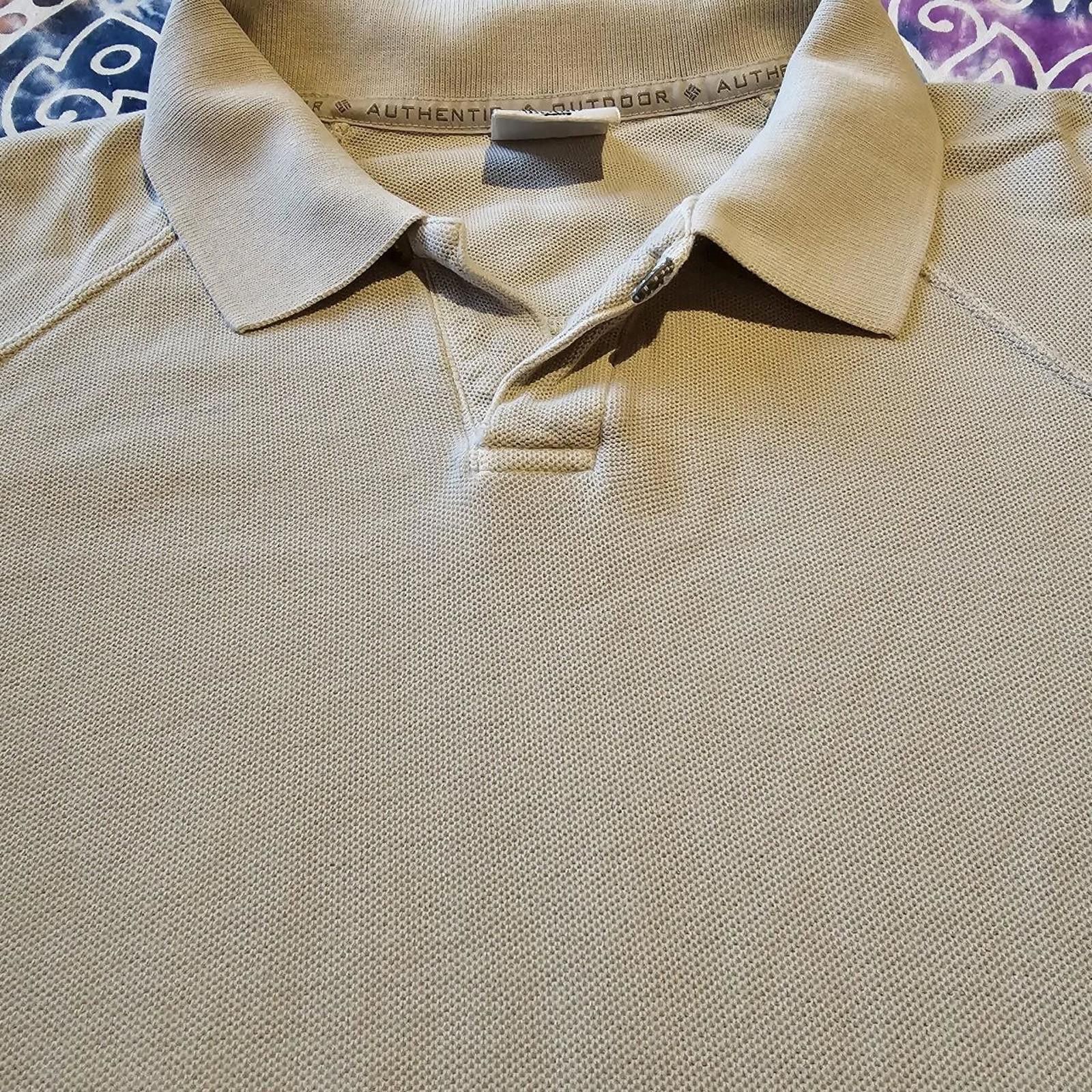 Columbia Columbia Sportswear Men's Cream Polo-shirt Size US M / EU 48-50 / 2 - 3 Thumbnail