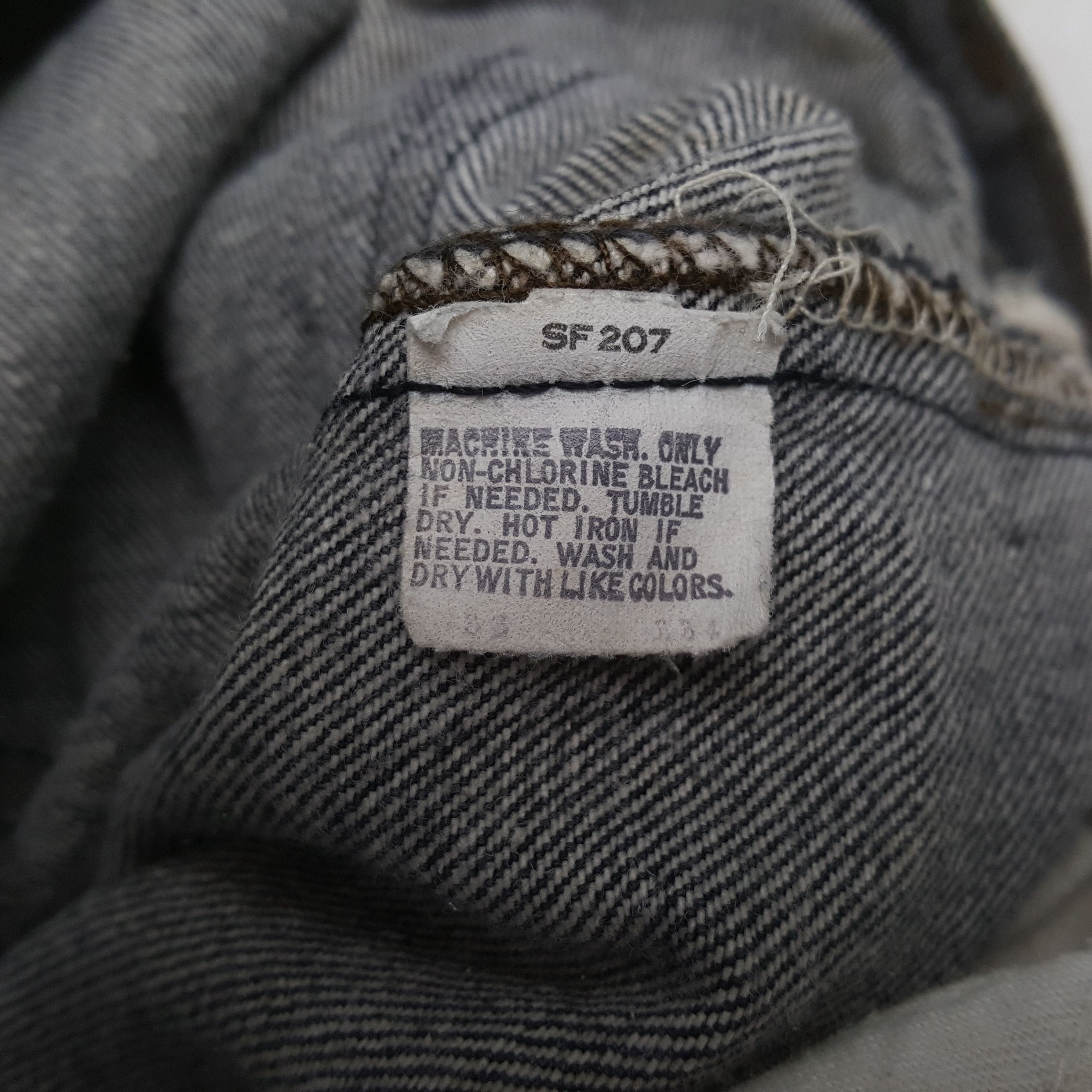 Levi's Vintage Levi's 501 American Band Gray Jeans RR15 Size US 30 / EU 46 - 15 Thumbnail