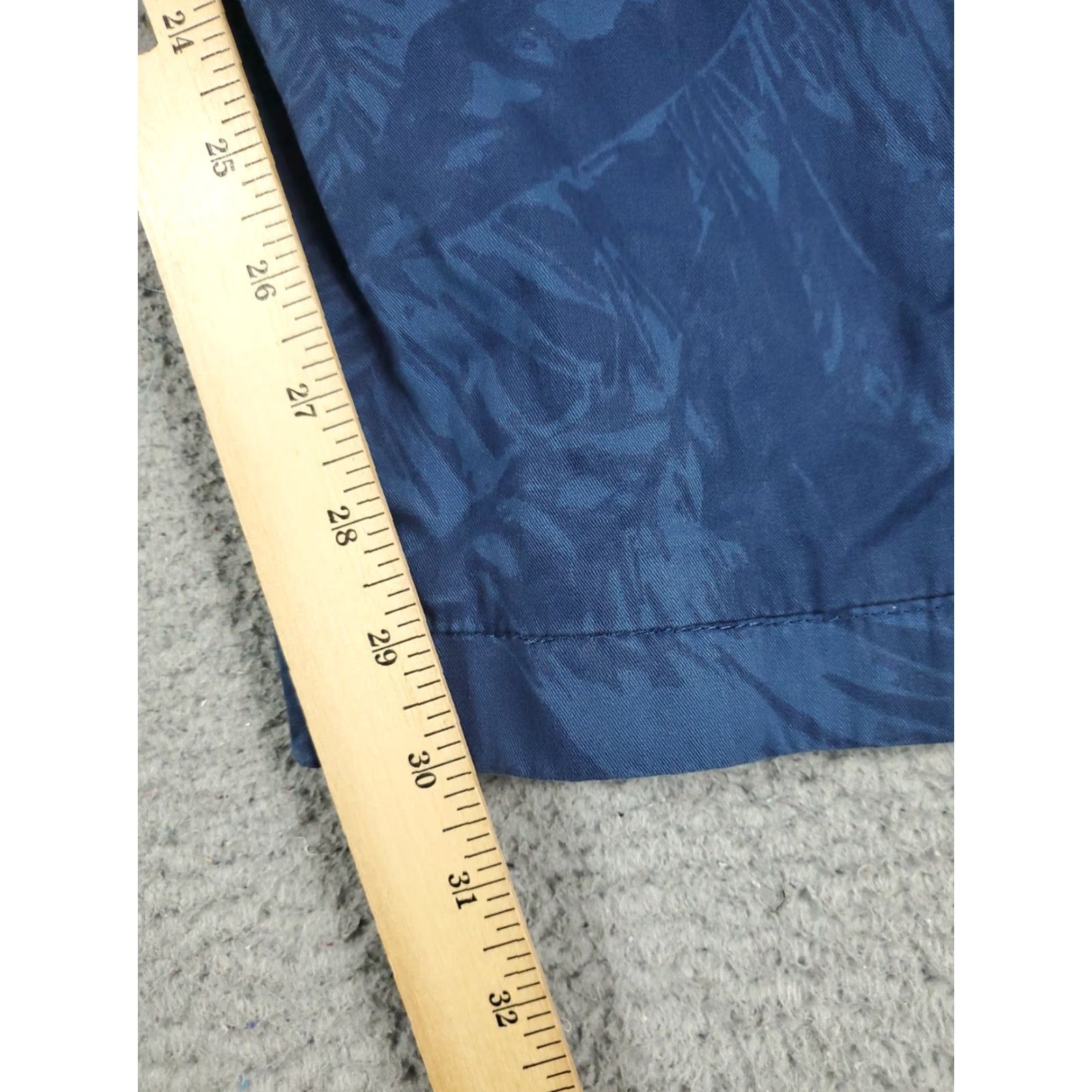 Nautica Nautica Chino Pants Mens 38x30 Blue Flat Front Casual Trousers Size US 38 / EU 54 - 5 Thumbnail