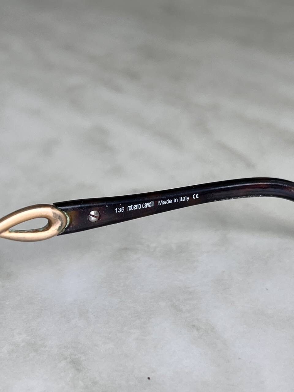 Roberto Cavalli Roberto Cavalli Snake Metal Frame Sunglasses Size ONE SIZE - 5 Thumbnail