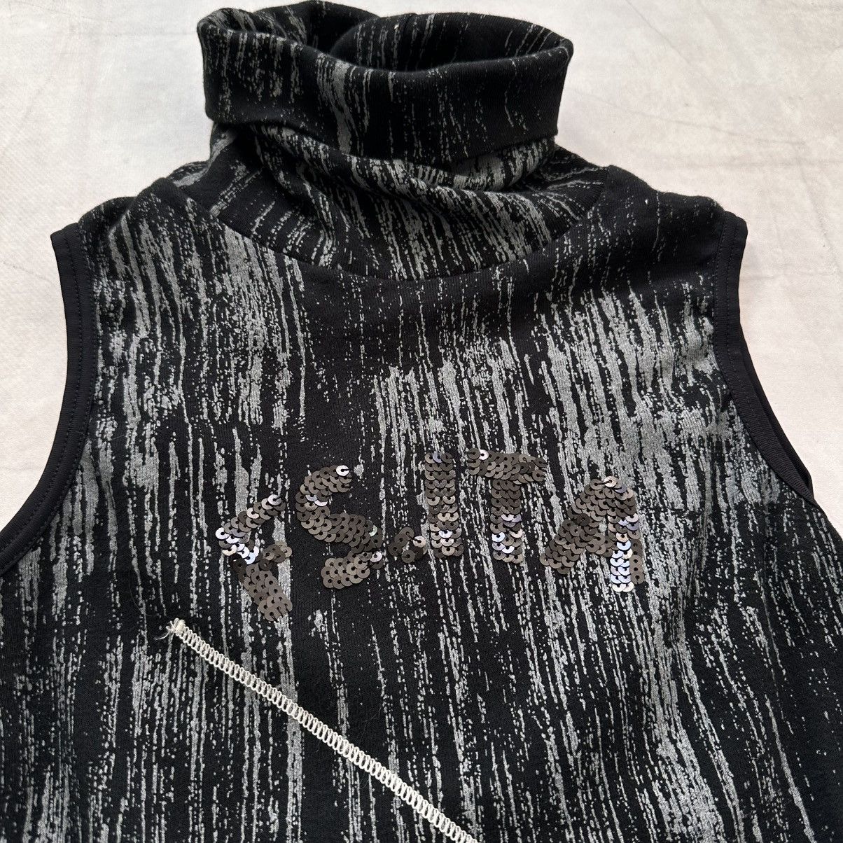Hysteric Glamour 00s Freesoul Painted Glitter Tank Top Miss Sixty Style Size S / US 4 / IT 40 - 4 Thumbnail