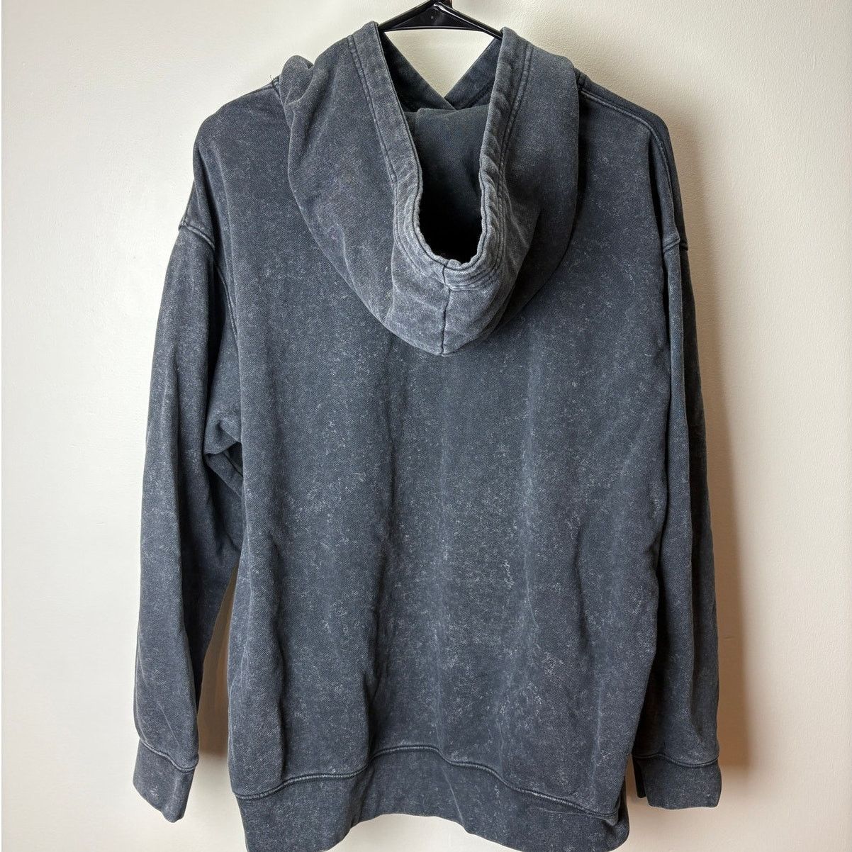 Nike Nike Women’s Center Check Swoosh Hoodie Acid Wash Black - M Size M / US 6-8 / IT 42-44 - 8 Thumbnail