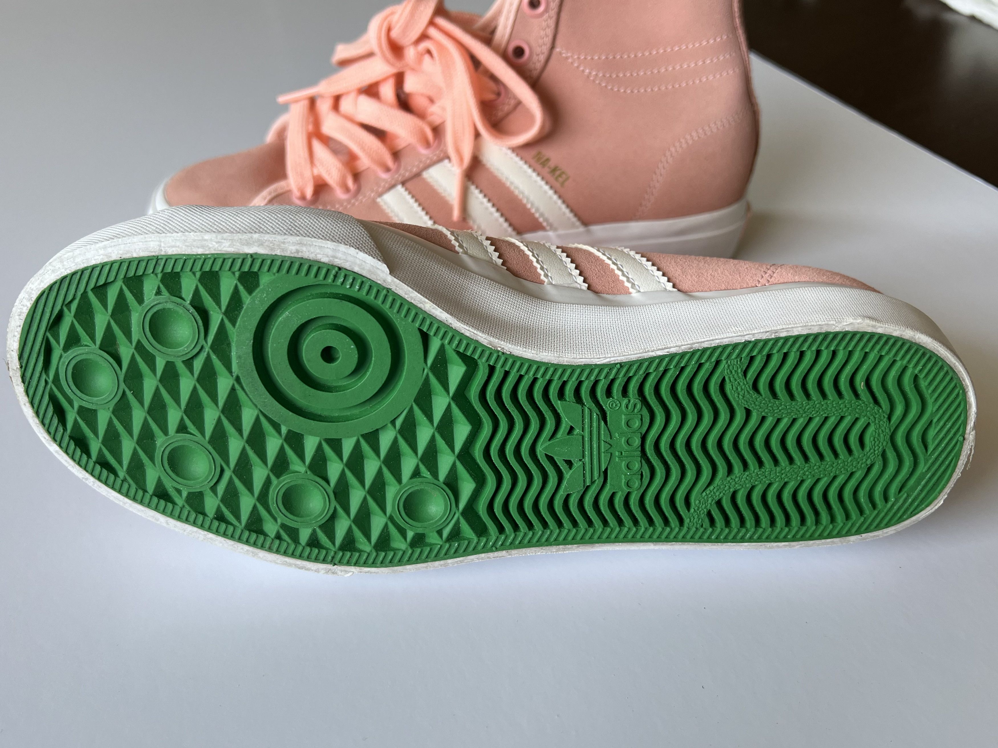 Adidas Adidas x Nakel Smith Pink High Top Sneakers Size US 5 / EU 37 - 6 Thumbnail
