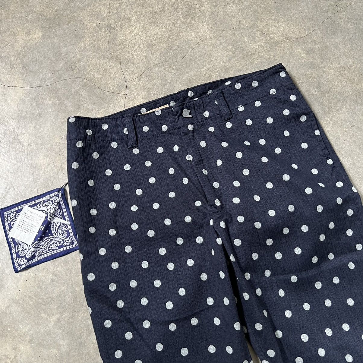 45rpm 45 rpm Japanese Polkadot Pants Size 29" - 3 Thumbnail