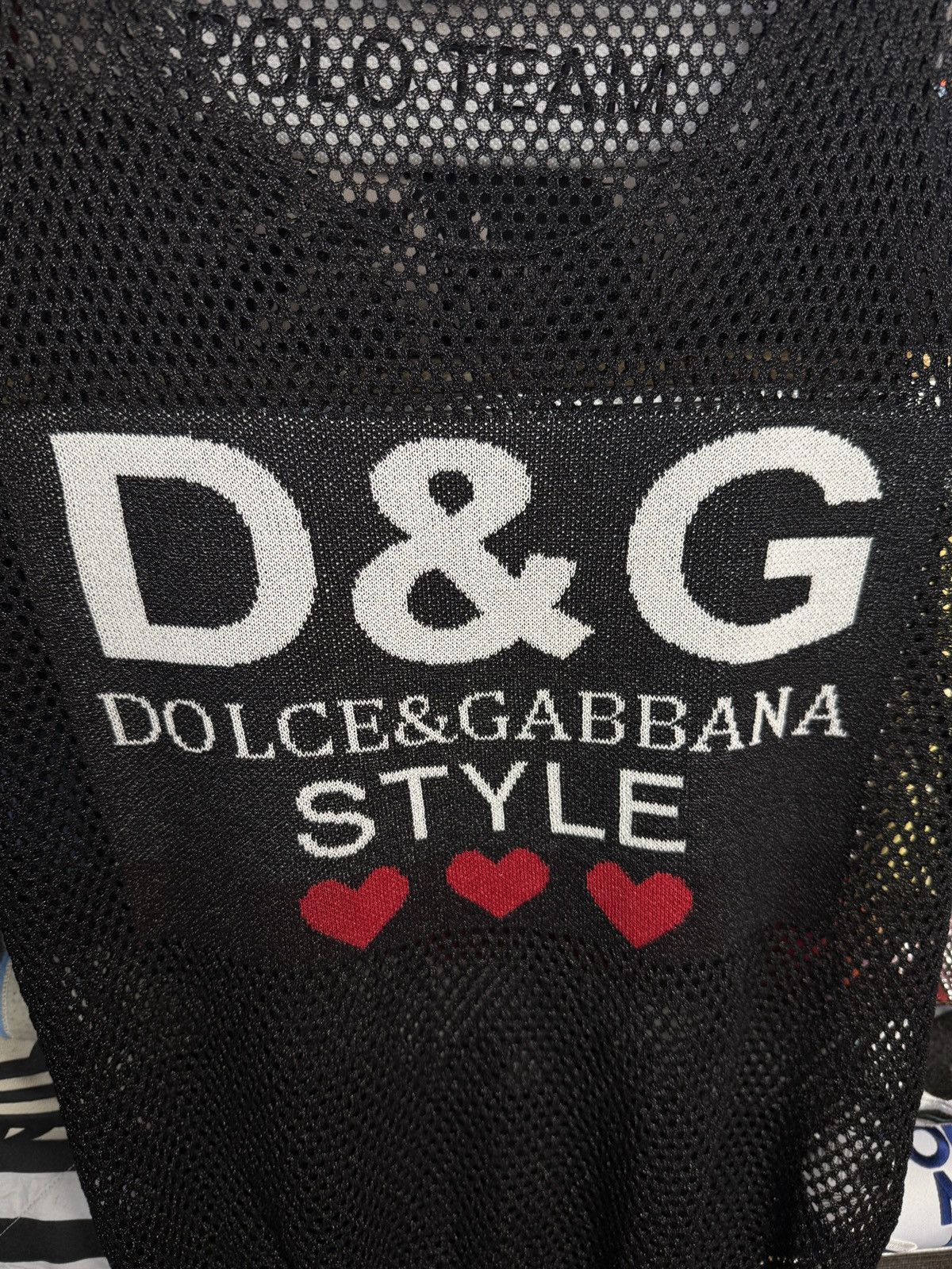 Dolce & Gabbana Luxury Dolce & Gabanna Love Big Logo Short tee Size S / US 4 / IT 40 - 4 Thumbnail