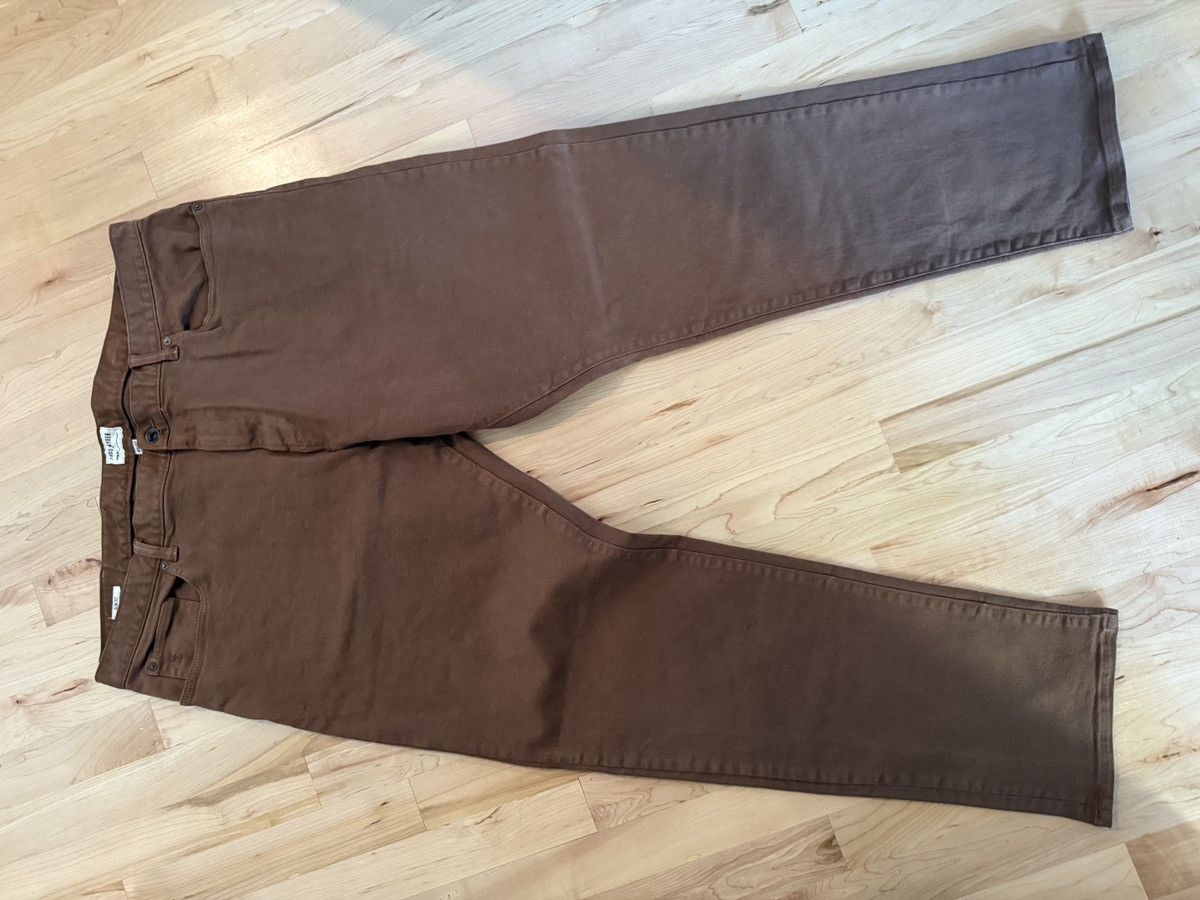 Todd Snyder slim fit chino brown
