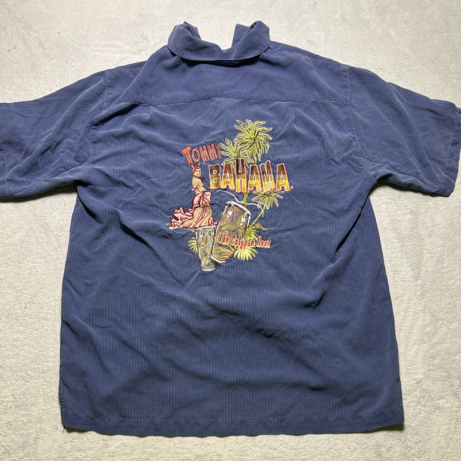 Tommy Bahama Tommy Bahama Hula Girl Calypso Heat Button Up Shirt Large Size US L / EU 52-54 / 3 - 1 Thumbnail