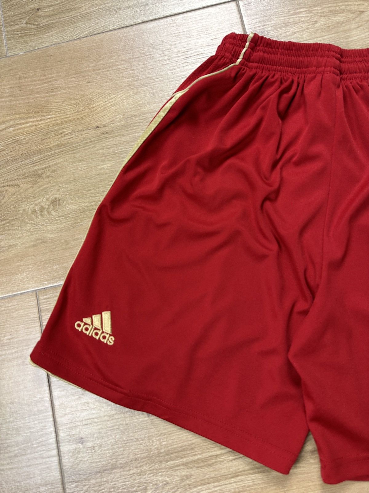 Adidas × Vintage Vintage Adidas Bayern Munich Soccer Shorts Size US 32 / EU 48 - 9 Thumbnail