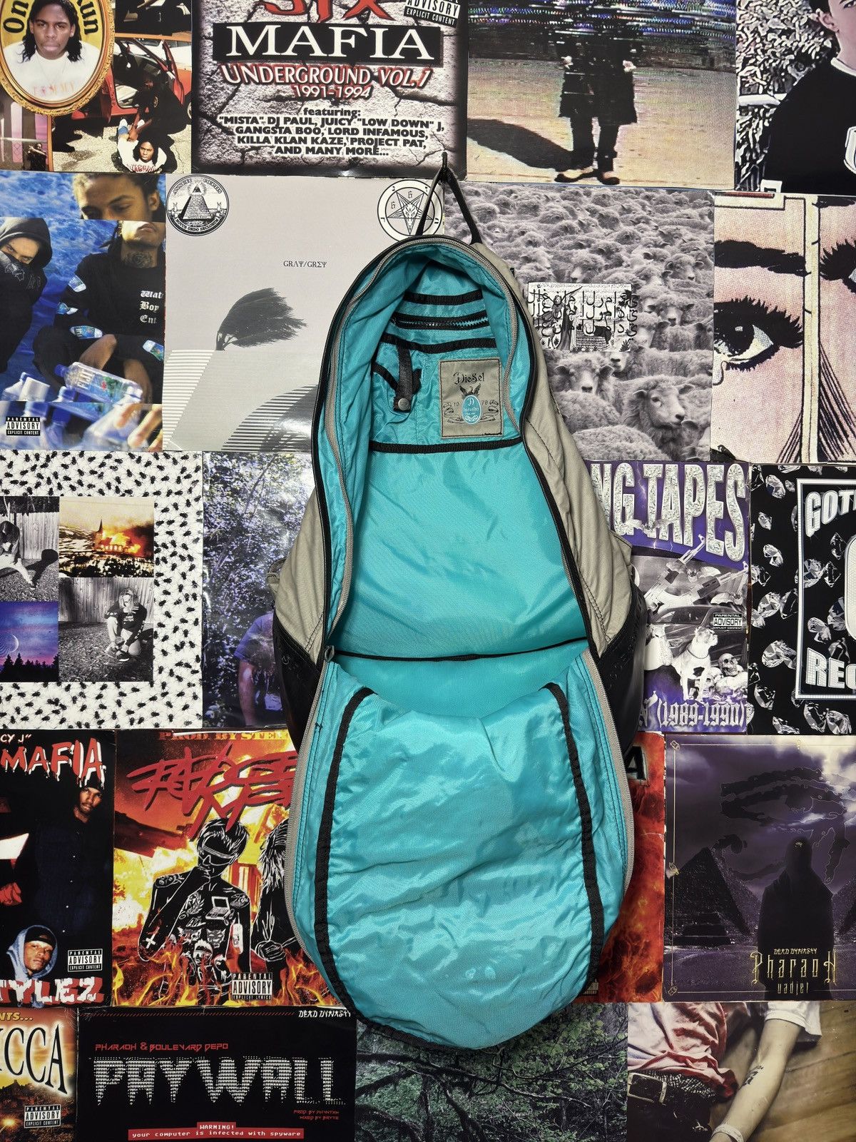 Diesel Vintage Diesel Backpack Size ONE SIZE - 6 Thumbnail