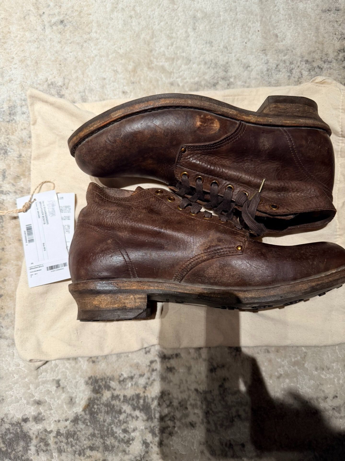 Visvim VISVIM ICT Brigadier Boots Size 12 Size US 12 / EU 45 - 1 Thumbnail