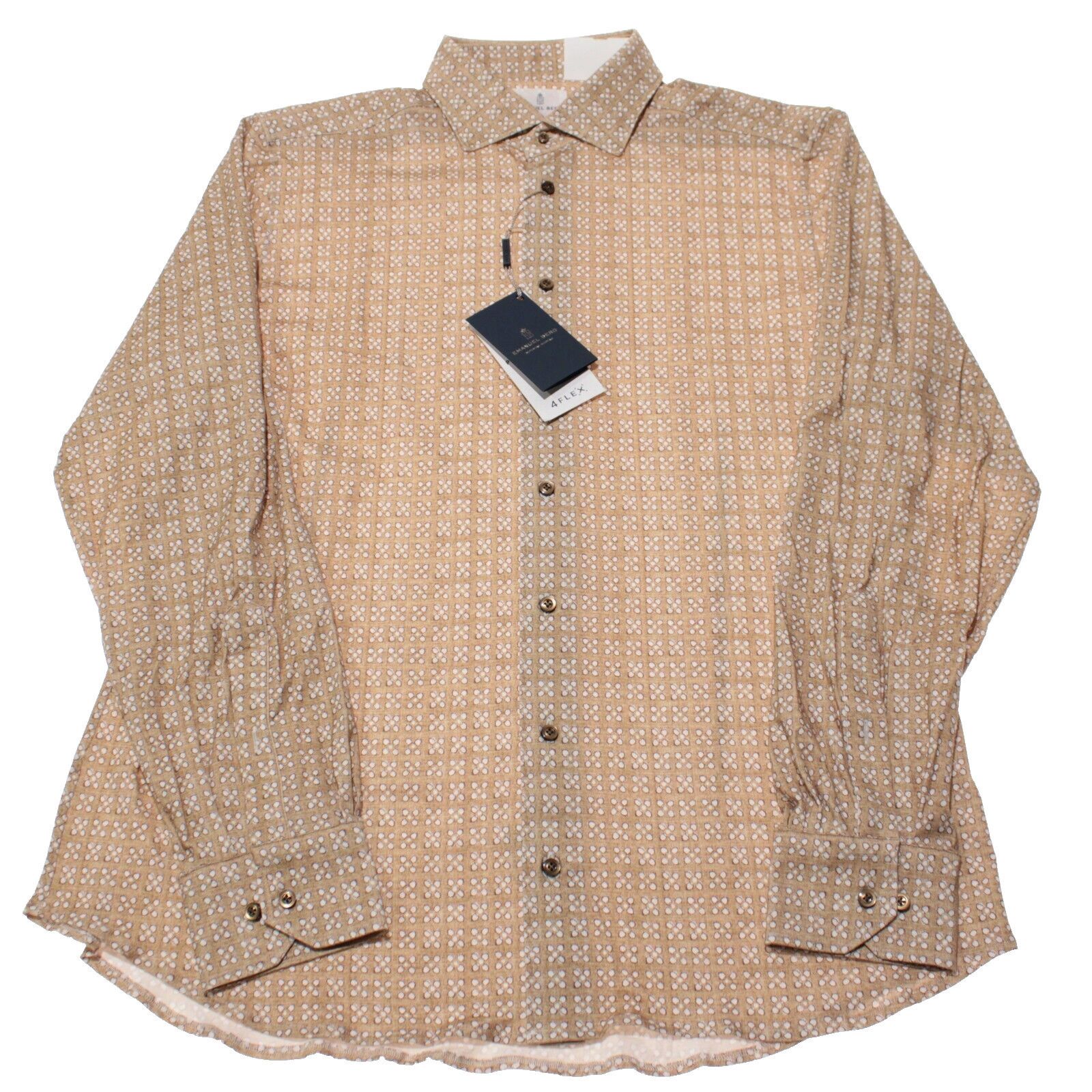 Other Emanuel Berg New with tags Shirt Size L US In Beige Size US L / EU 52-54 / 3 - 3 Thumbnail