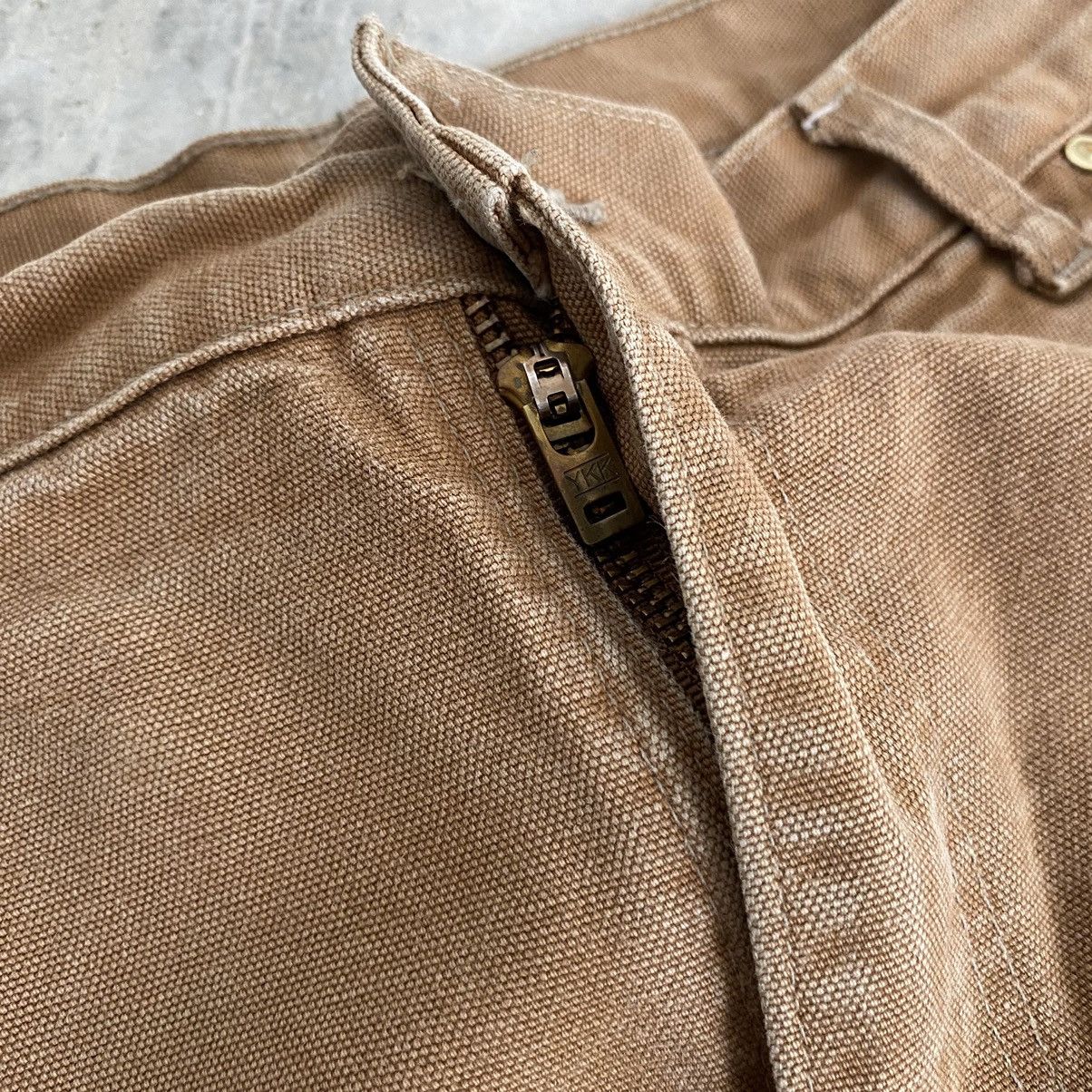 Carhartt Vintage Carhartt Double Knee Tan Dirty Carpenter Pants Size US 33 - 9 Thumbnail