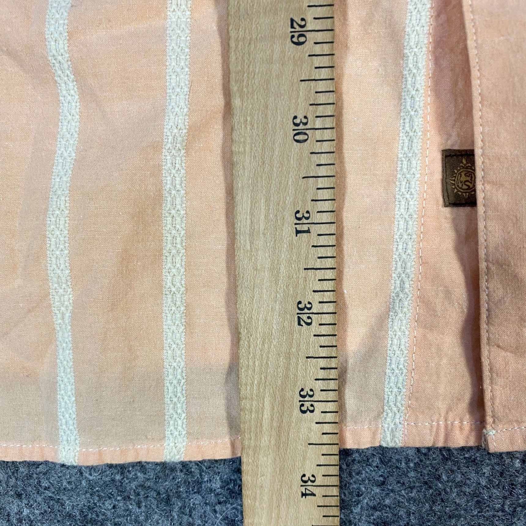 The Territory Ahead Territory Ahead Shirt 2XLT Orange Striped Short Sleeve 100% Cotton Size US XXL / EU 58 / 5 - 5 Thumbnail