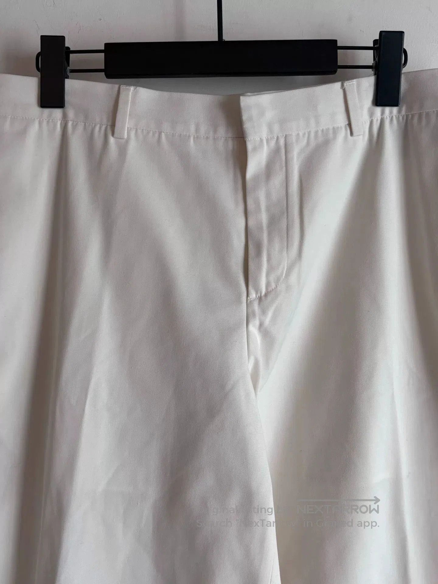 Dior Dior Homme Wide Leg Trousers in Beige. Size US 34 / EU 50 - 2 Thumbnail
