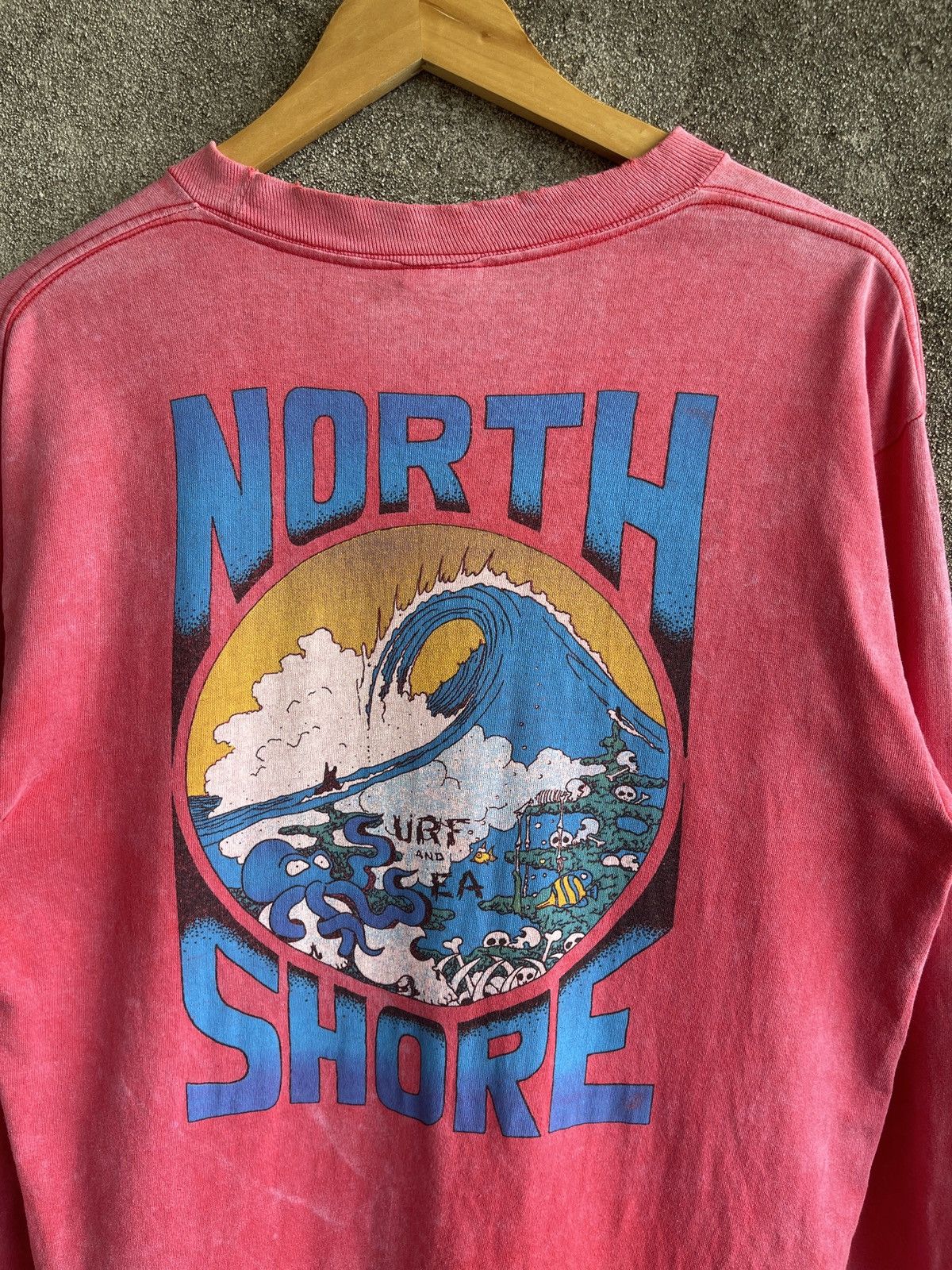 Sun Surf Vintage 90s Thrashed Sun Faded🔥SURF Hawaii🔥Long Sleeve Tee Size US L / EU 52-54 / 3 - 11 Thumbnail