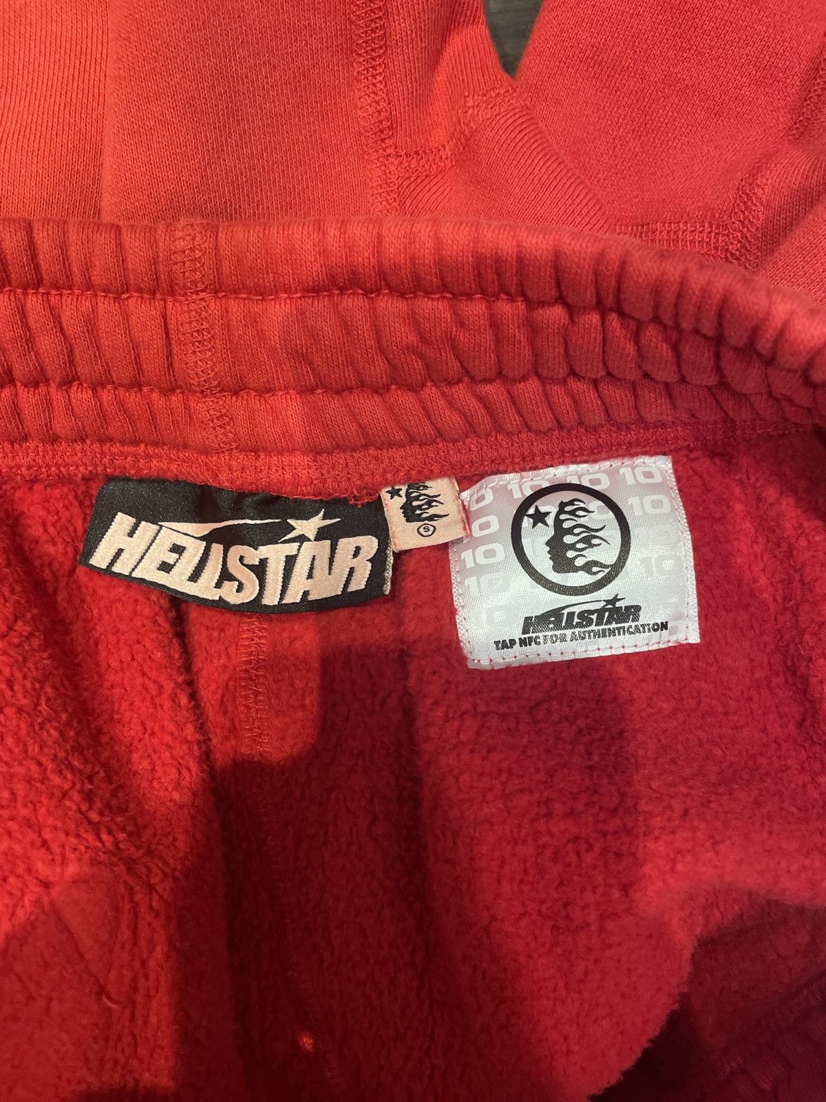 HELLSTAR Hellstar Sports Sweatpants Red SS24 Size US 30 / EU 46 - 3 Thumbnail