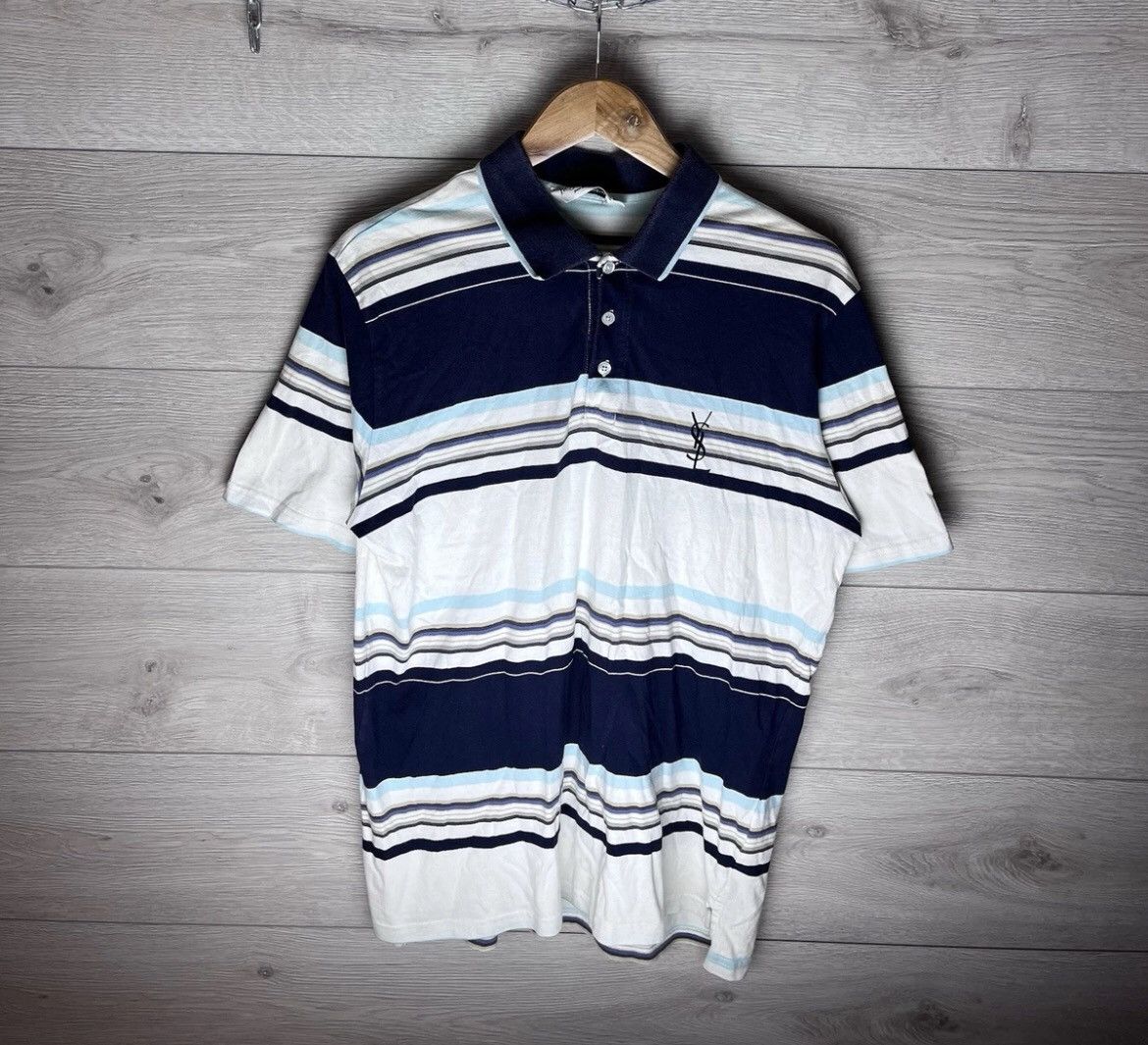 Other Mens polo Yvest Saint Lauren size L Size US L / EU 52-54 / 3 - 1 Thumbnail