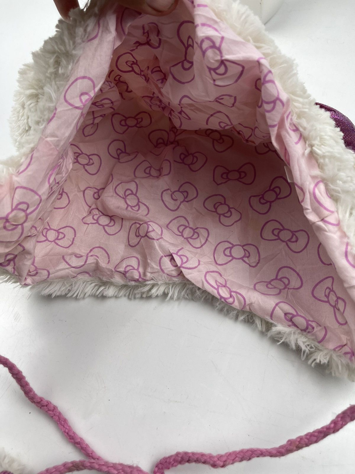 Anime hello kitty beanie hat winter hat Size ONE SIZE - 5 Thumbnail