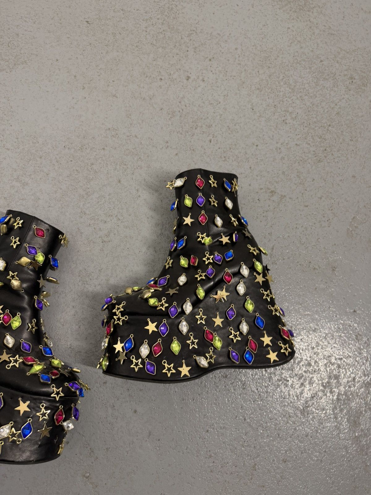 Dolls Kill Club Exx Doll Kills Drops Of Jupiter Platform Alt Rave Boots Size US 10 / IT 40 - 3 Thumbnail