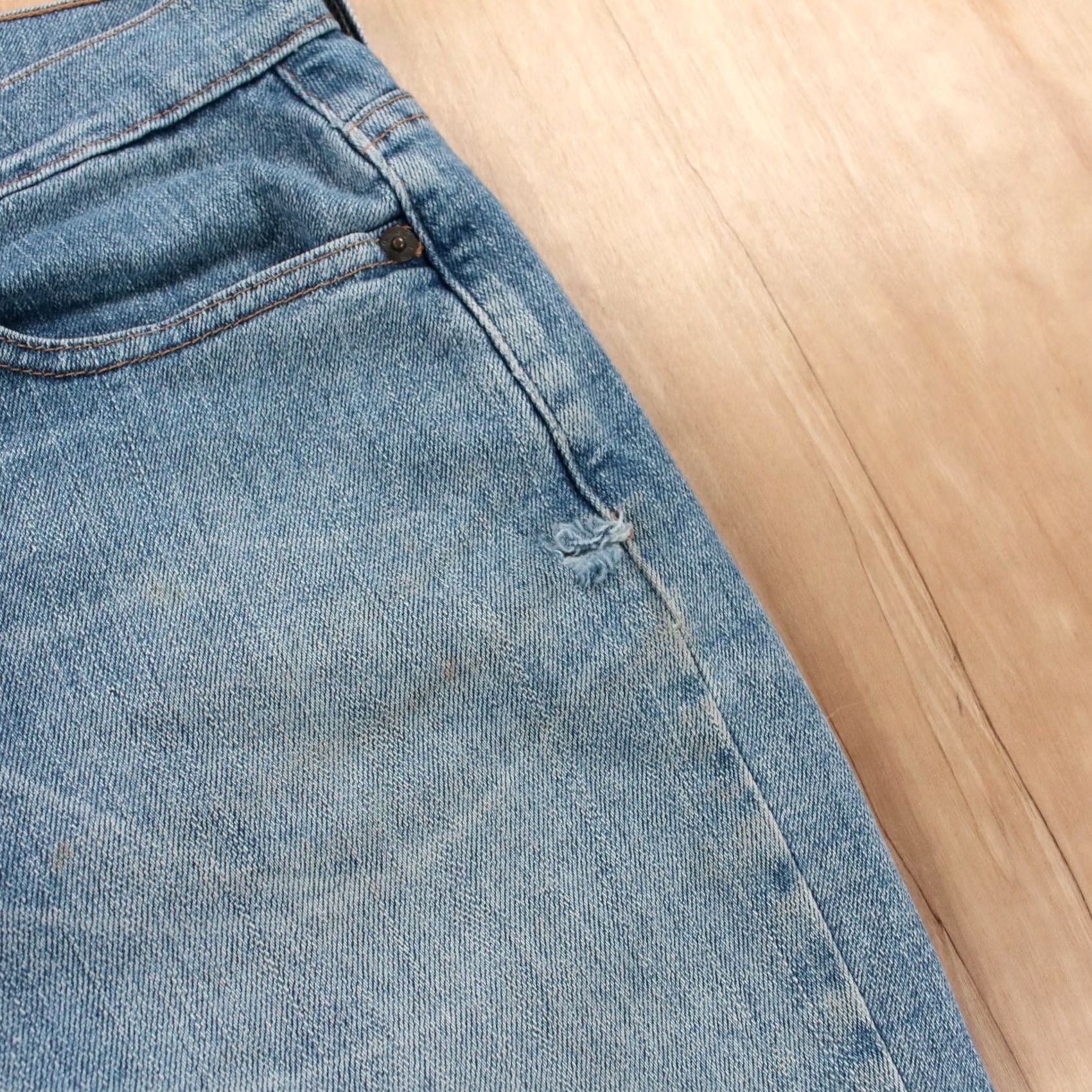 Levi's LEVI'S 515 bootcut denim jeans vtg 90s 00s y2k mid rise stretch fit sz 10 SHORT Size 32" / US 10 / IT 46 - 5 Thumbnail