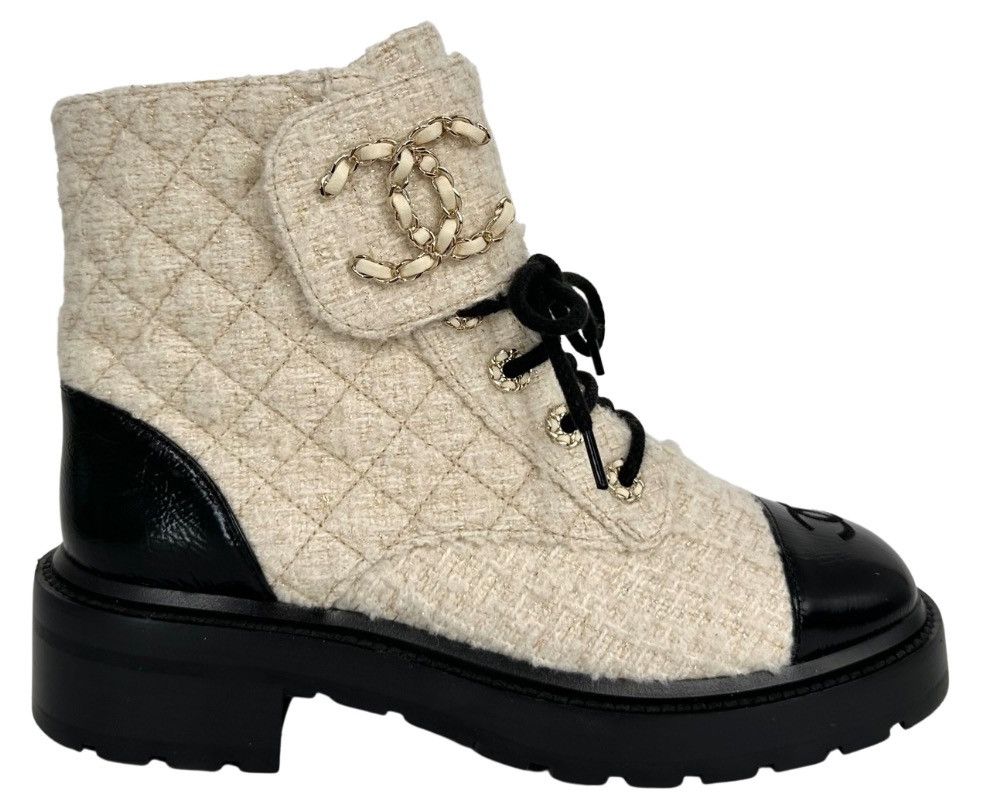 Chanel Chanel biker boots Size US 9 / IT 39 - 3 Thumbnail