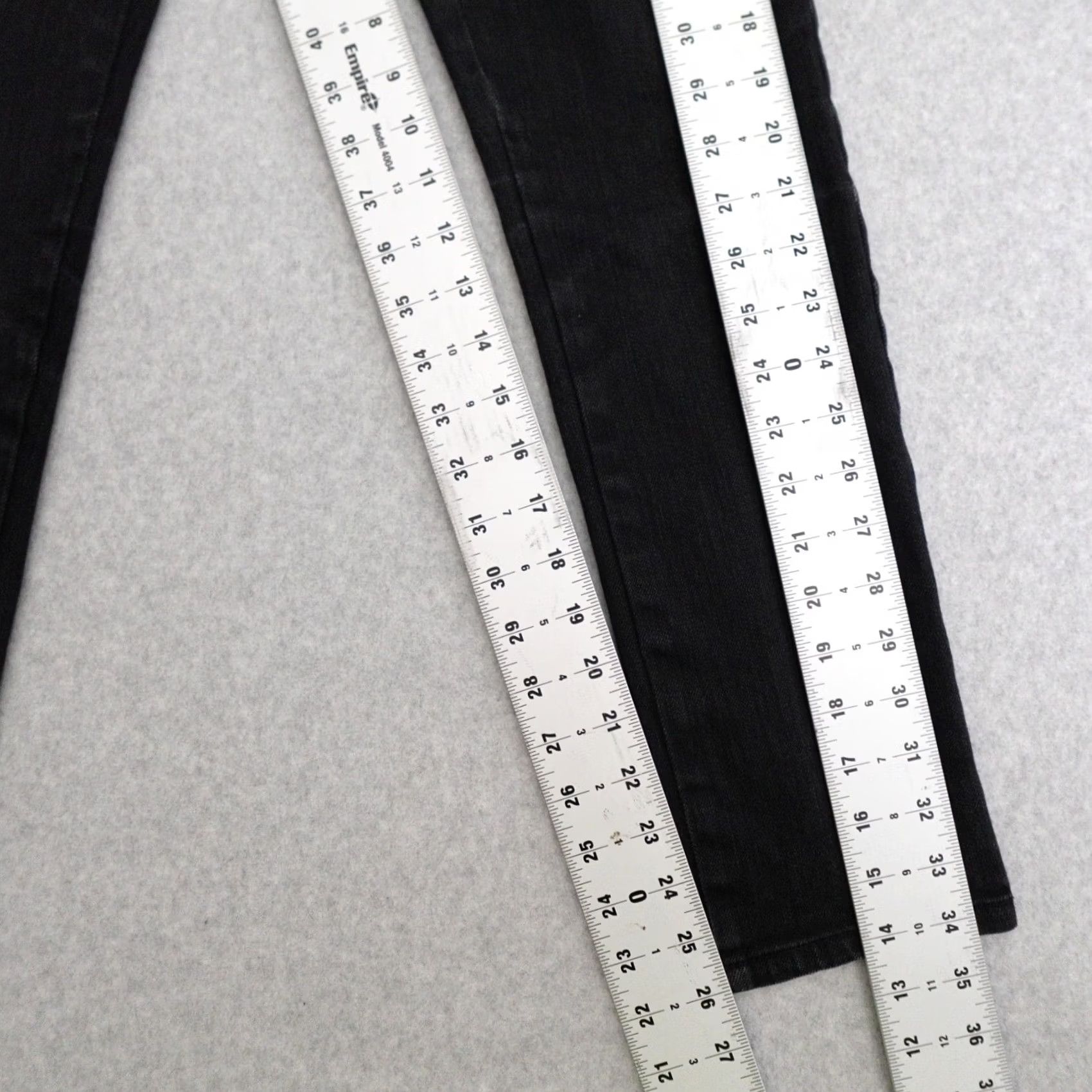 Denime Naked & Famous Denim Jeans Slim 28 Black Denim 28x26 Mens Regular Straight 9.5oz Denim Size 28 Black Jeans Skinny Fit 28x26 Size US 28 / EU 44 - 6 Thumbnail